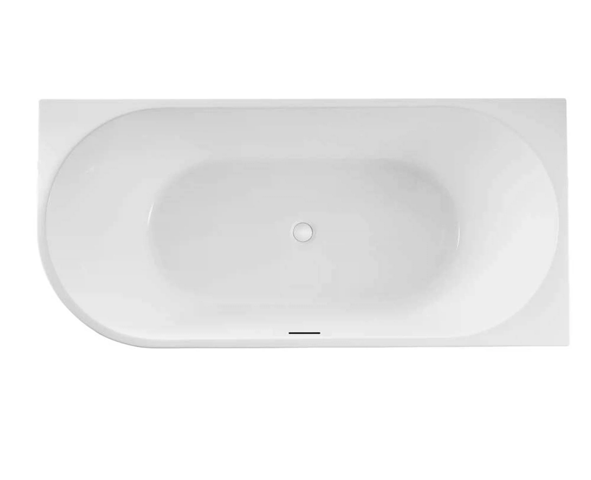 Изображение товара Акриловая ванна Vincea VBT-402-1700R овальная белая 170 см