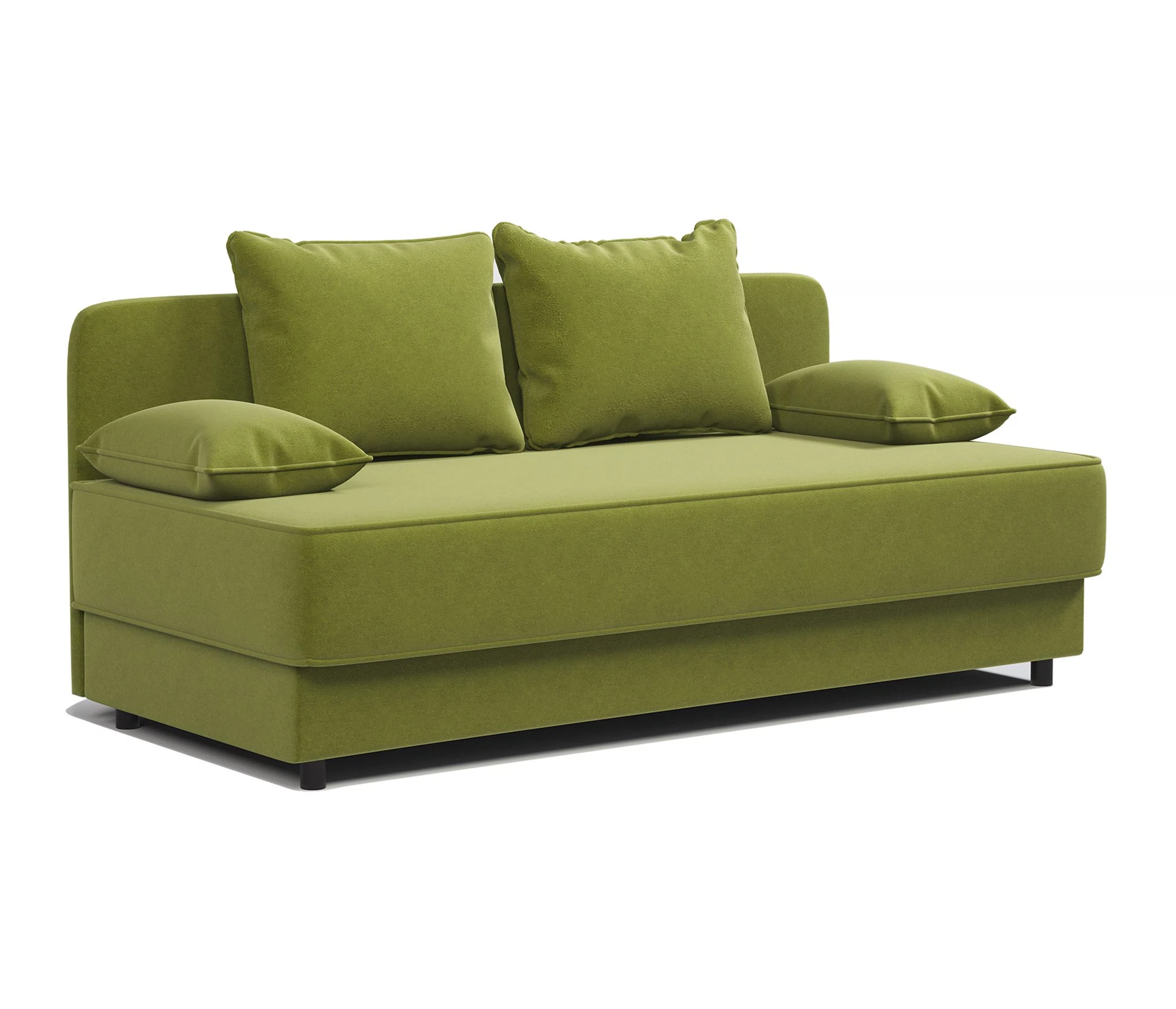 Изображение товара Кушетка Прима велюр Дрим эппл современная мягкая гармония стиля и комфорта