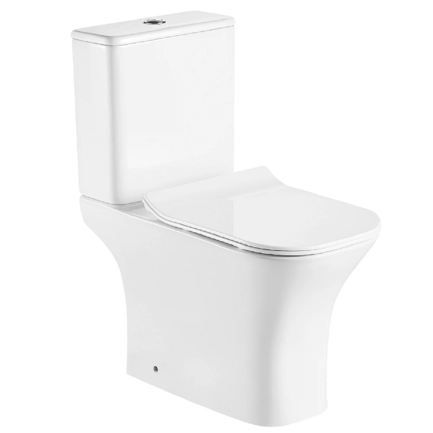 Изображение товара Унитаз напольный WesnaArt KUBUS 103-KUB13, белый