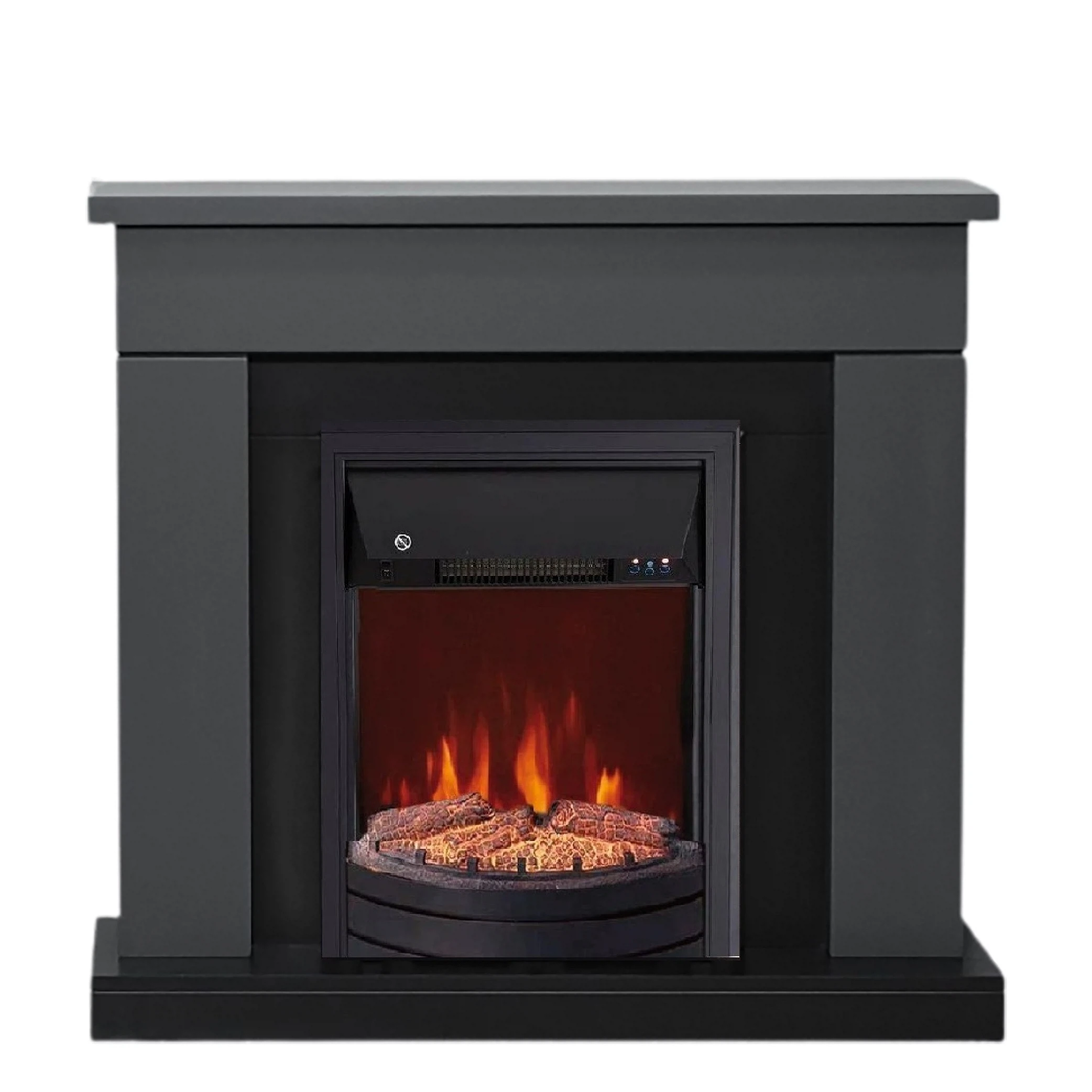 Изображение товара Каминокомплект Bolton с очагом Spark F2020G1 графит грей с черным
