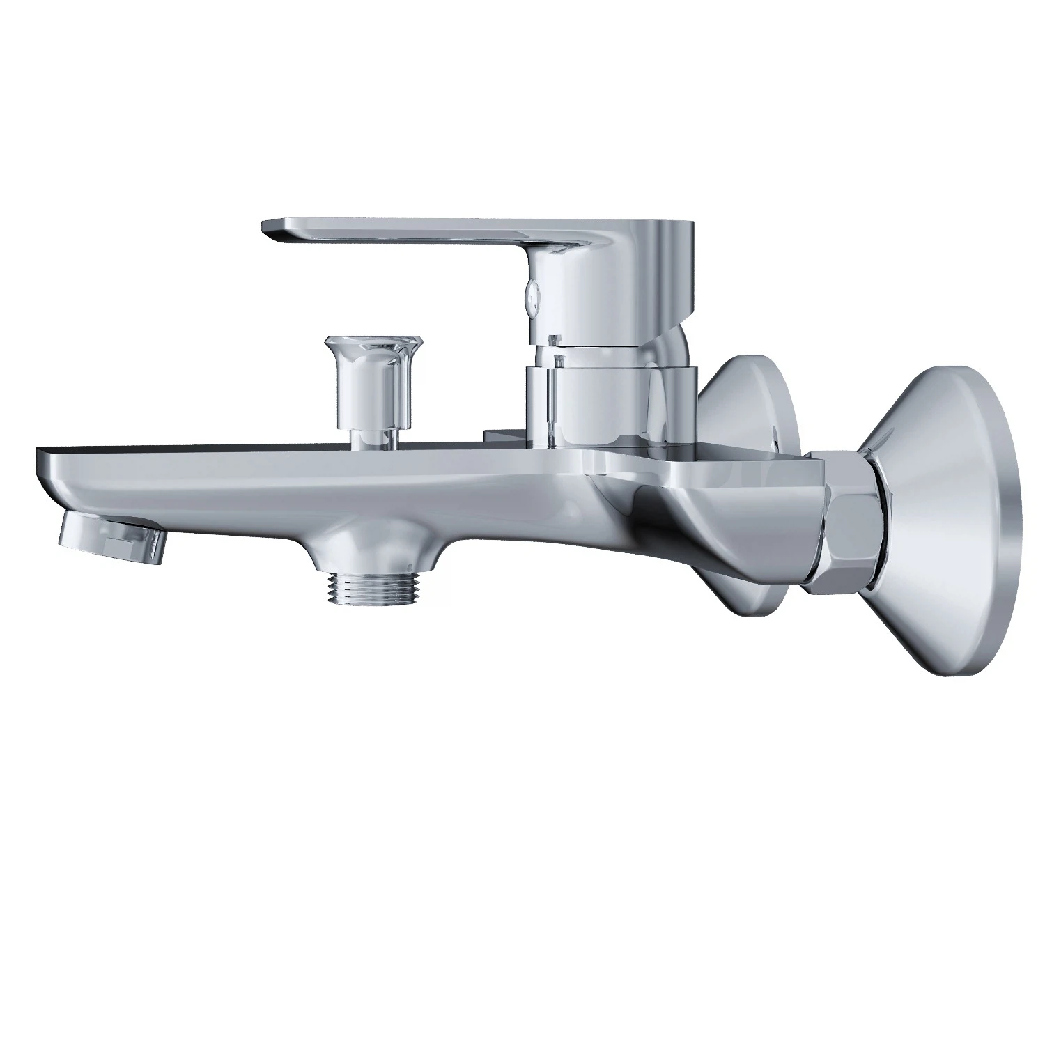 Изображение товара Смеситель для ванны MIXLINE ML26-01 Life с коротким изливом и хромовой отделкой