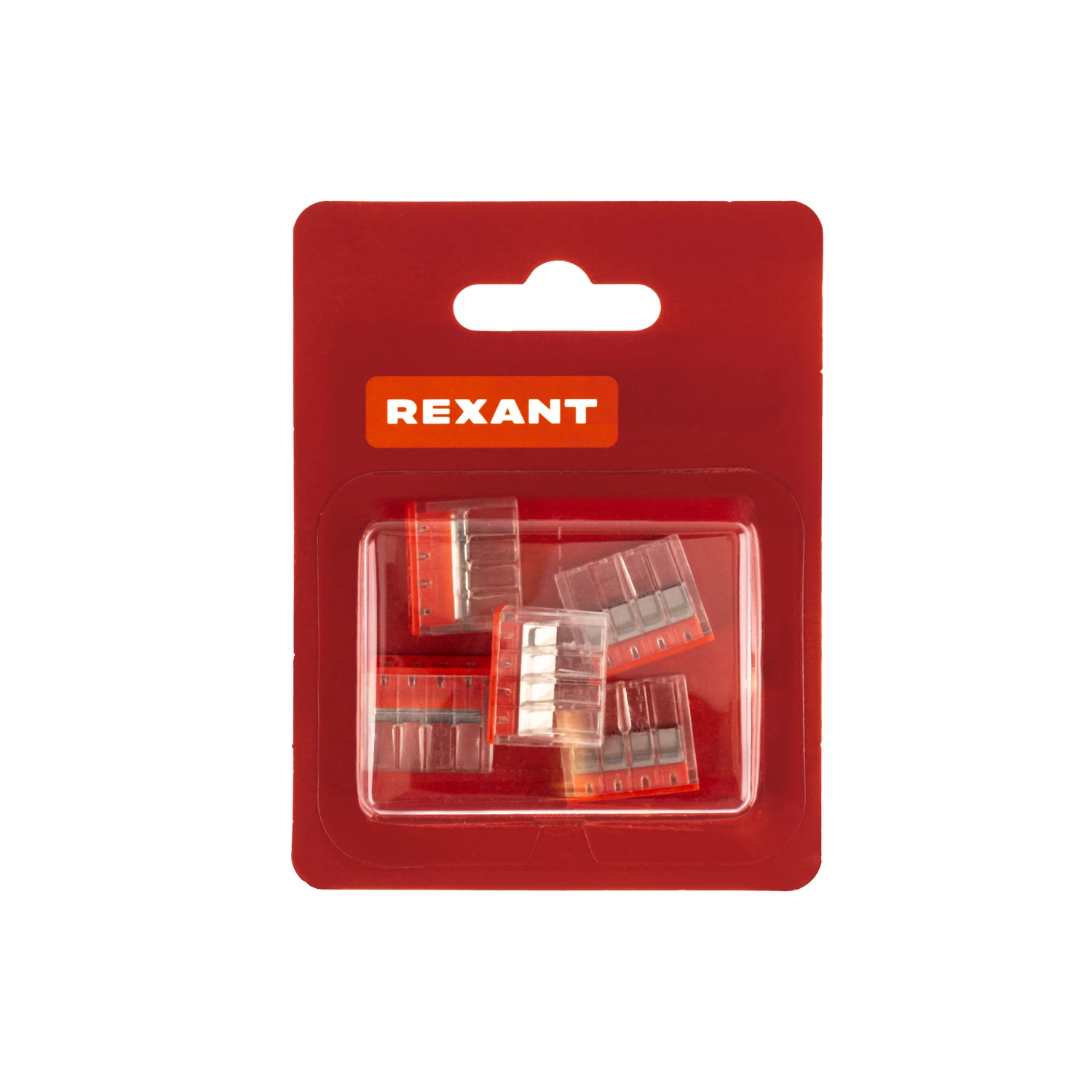 Изображение товара Экспресс-клемма REXANT СМК 2273-204, 4-проводная 0.5-2.5 мм², блистер (5 шт./уп.)
