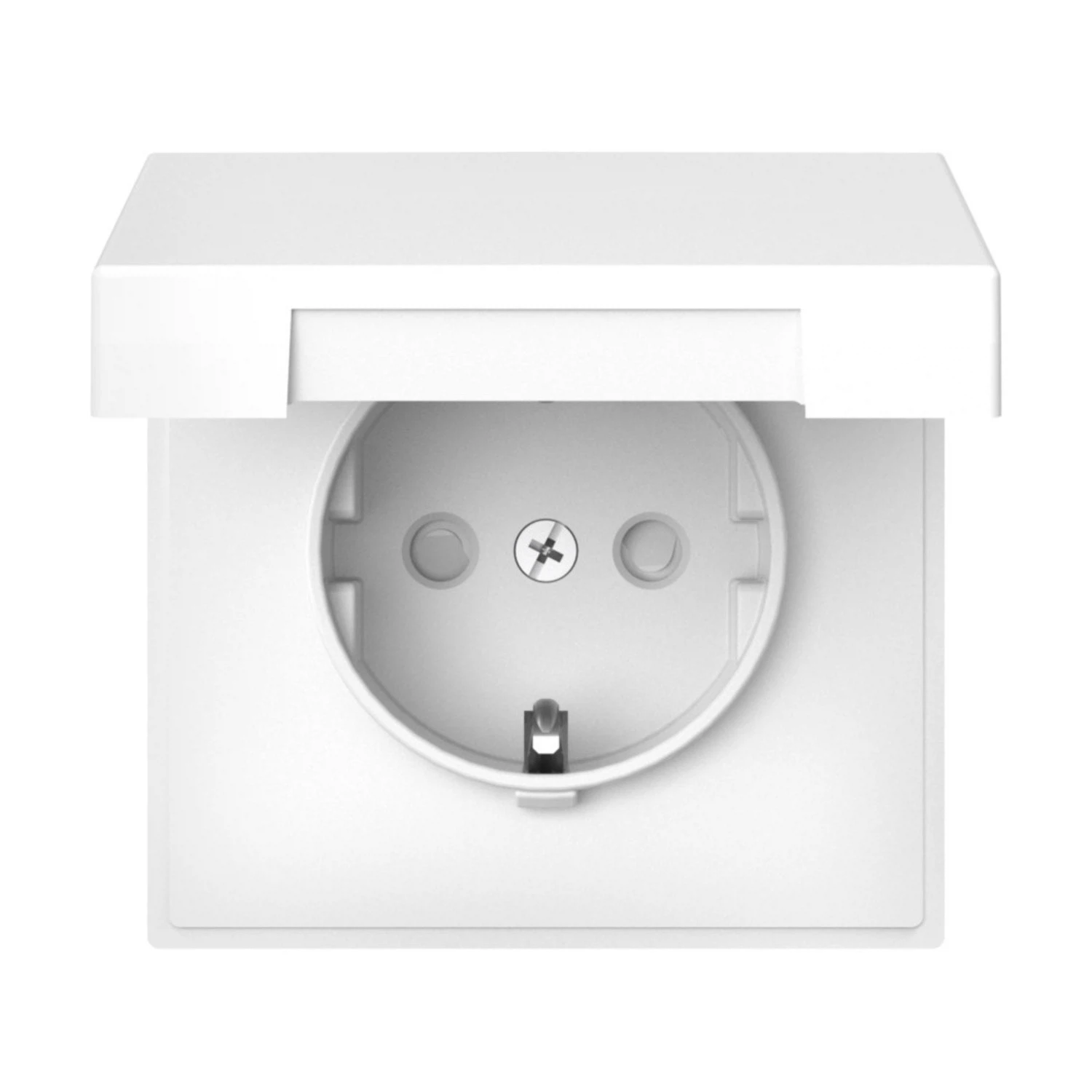 Изображение товара Розетка Systeme Electric ArtGallery Лотос 16 А с крышкой и шторками