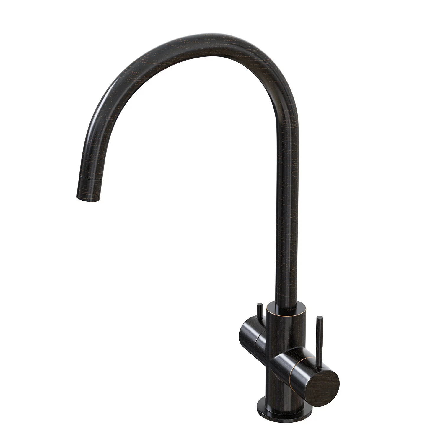 Изображение товара Рычажный смеситель для кухни Mixline MLSS-03202 Бронза длинный излив