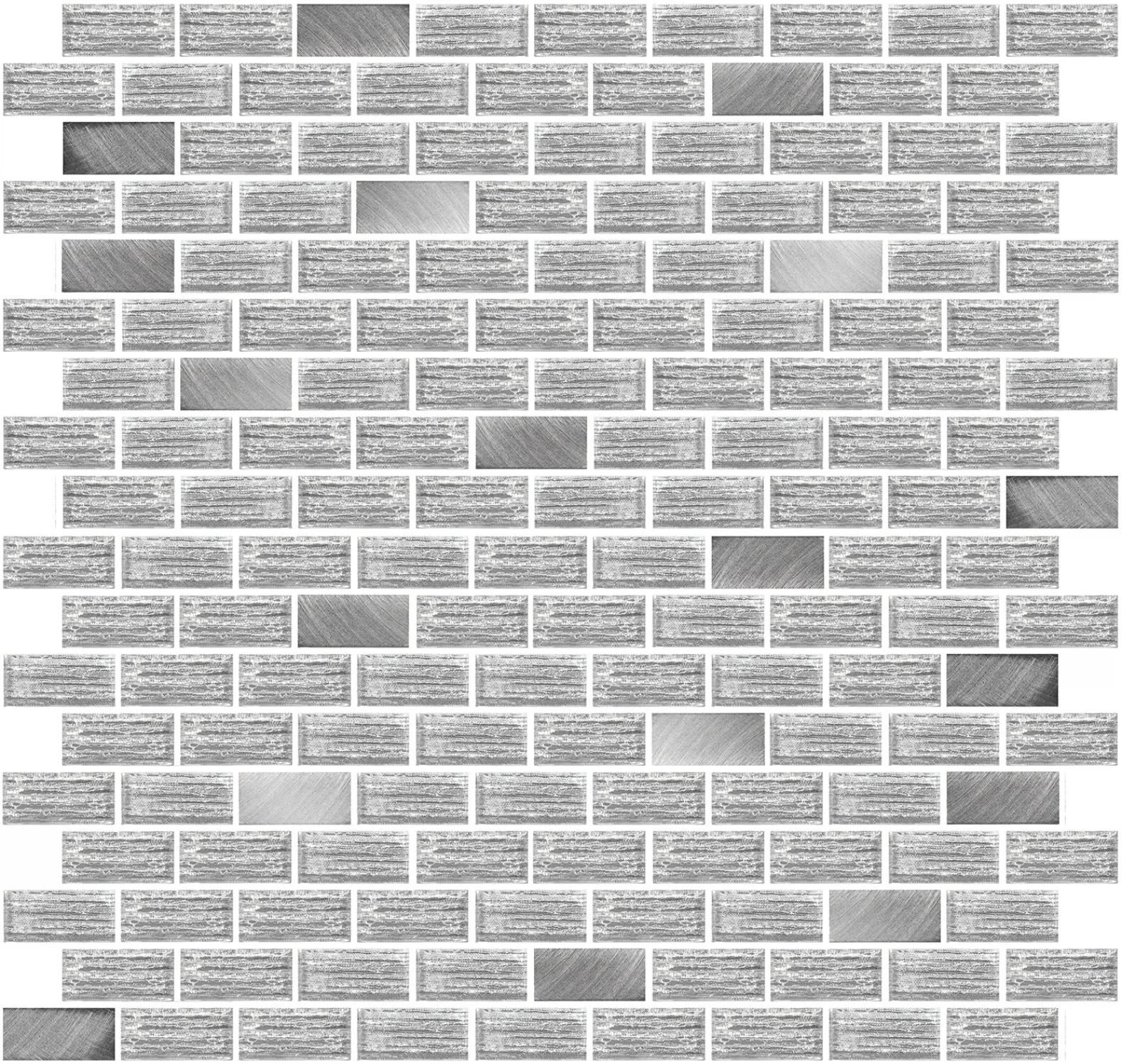 Изображение товара Мозайка Azori DEVORE 707423010/587423001 серый 30*30,4, 707423010/587423001
