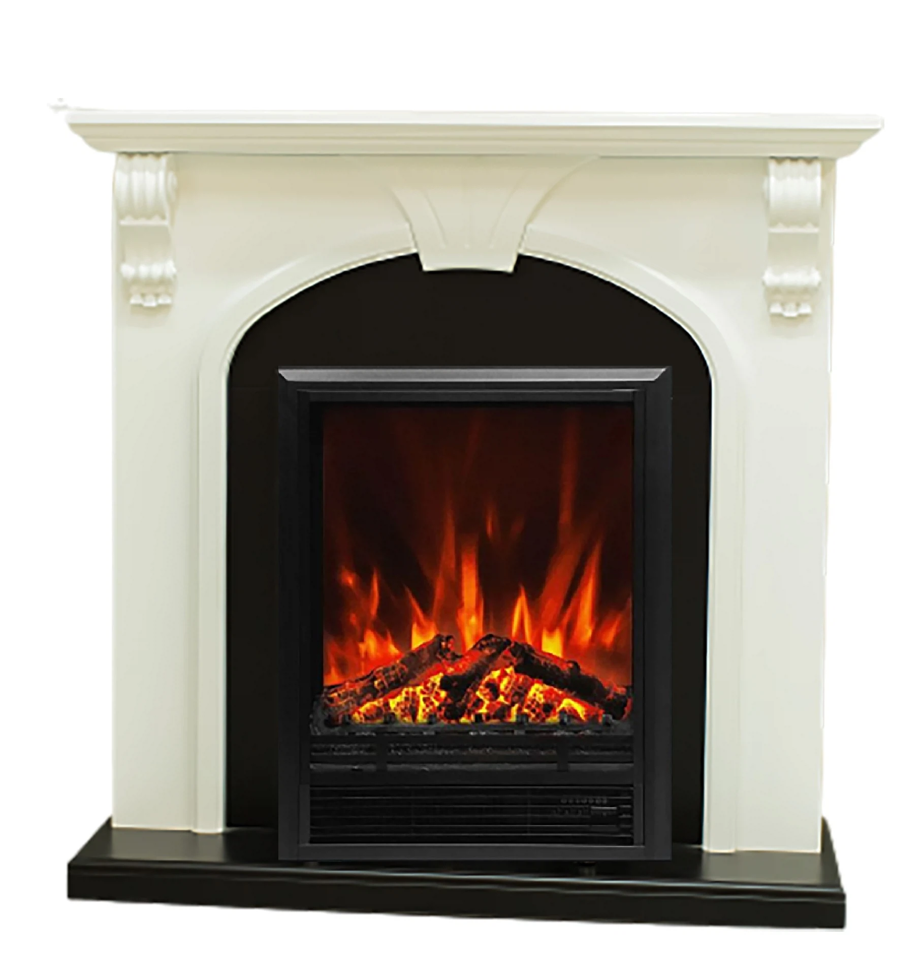 Изображение товара Каминокомплект Riverton с очагом Pulsar 23G светлый бежевый