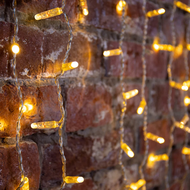 Изображение товара Гирлянда Занавес 2х3м 600 LED ТЕПЛЫЙ БЕЛЫЙ IP65