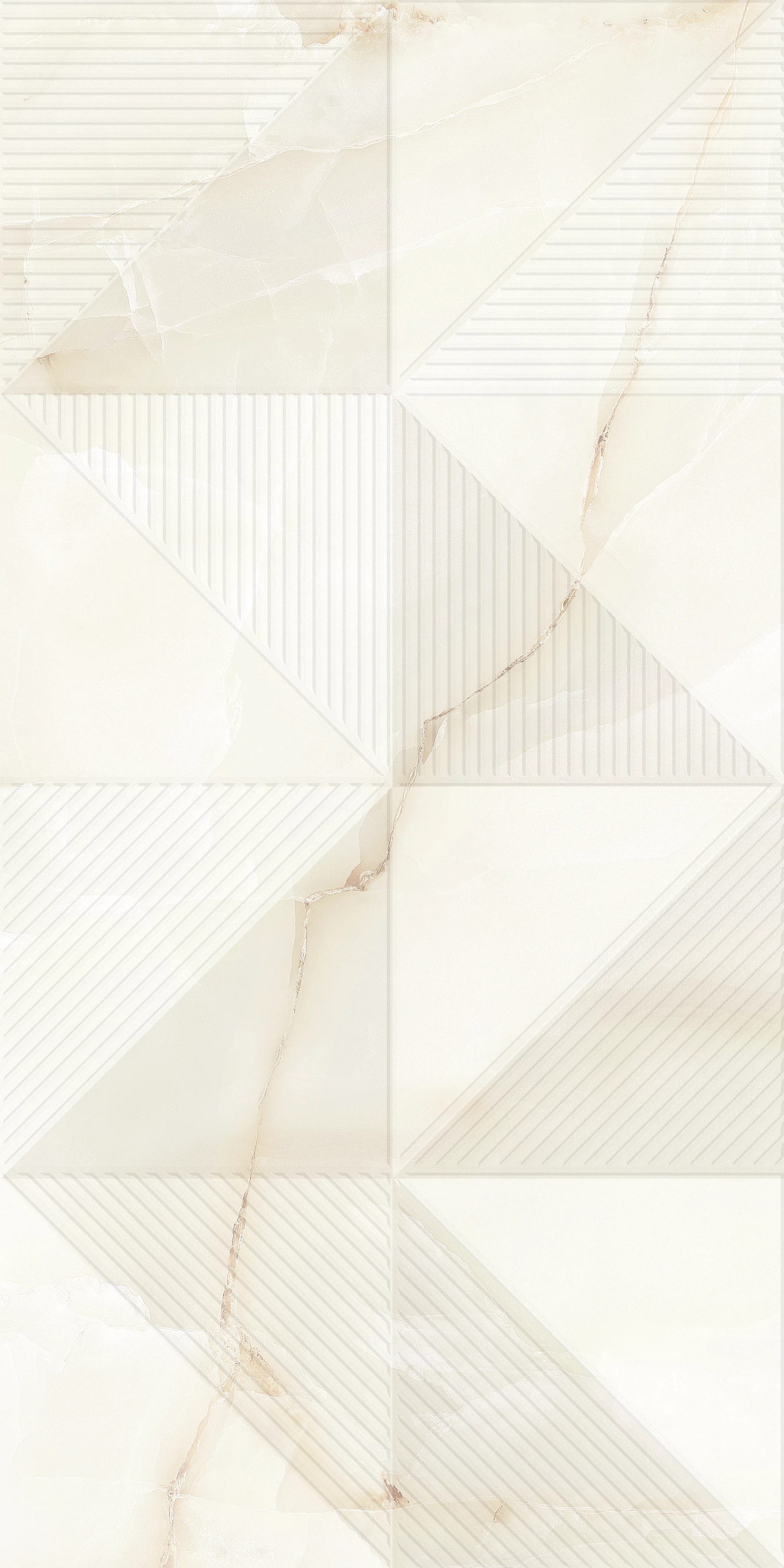 Изображение товара Керамический декор для стен Eurotile Milena decor cream 60x30 см бежевый