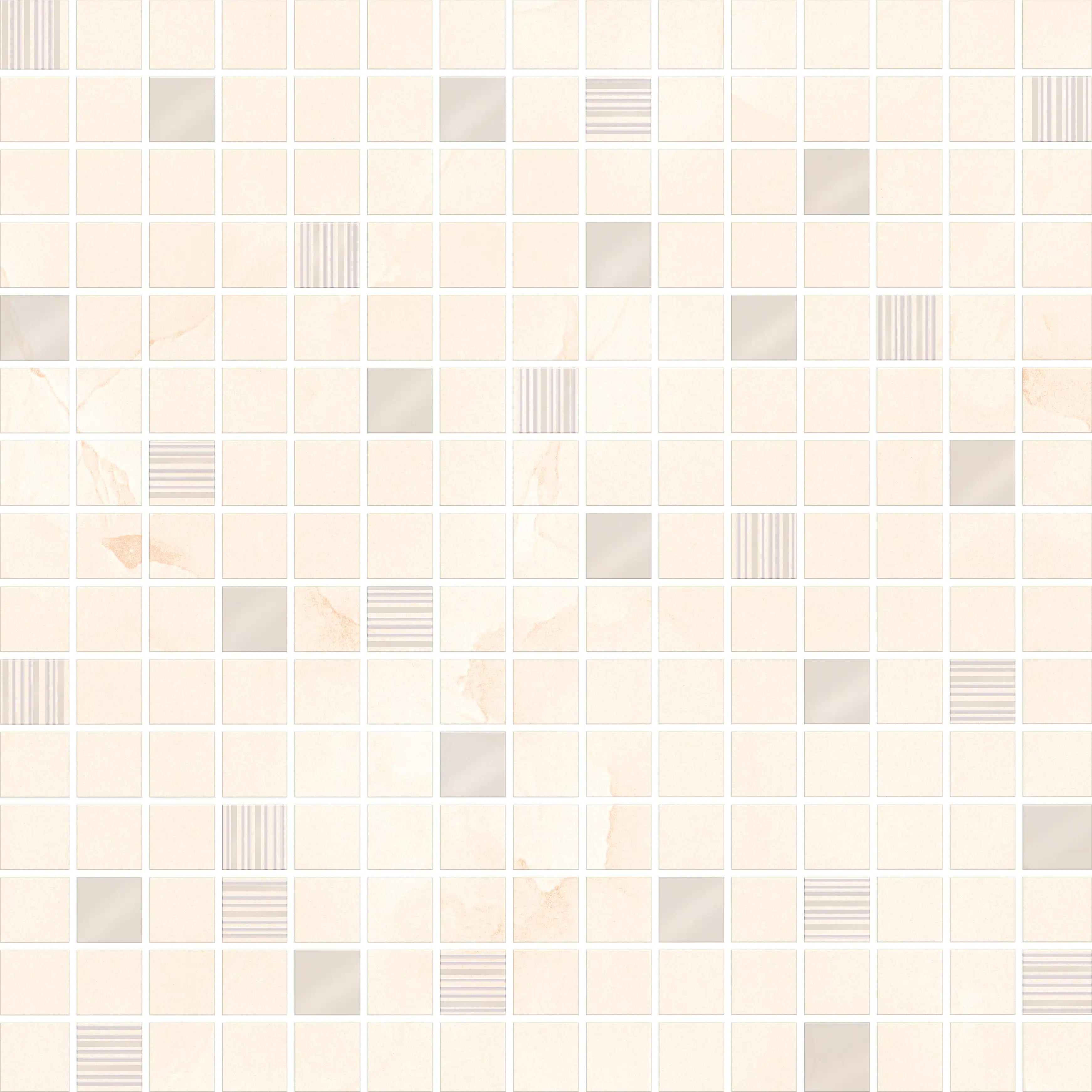 Изображение товара Керамический декор-мозаика Eurotile Marbella 17 90x30 см, бежевый