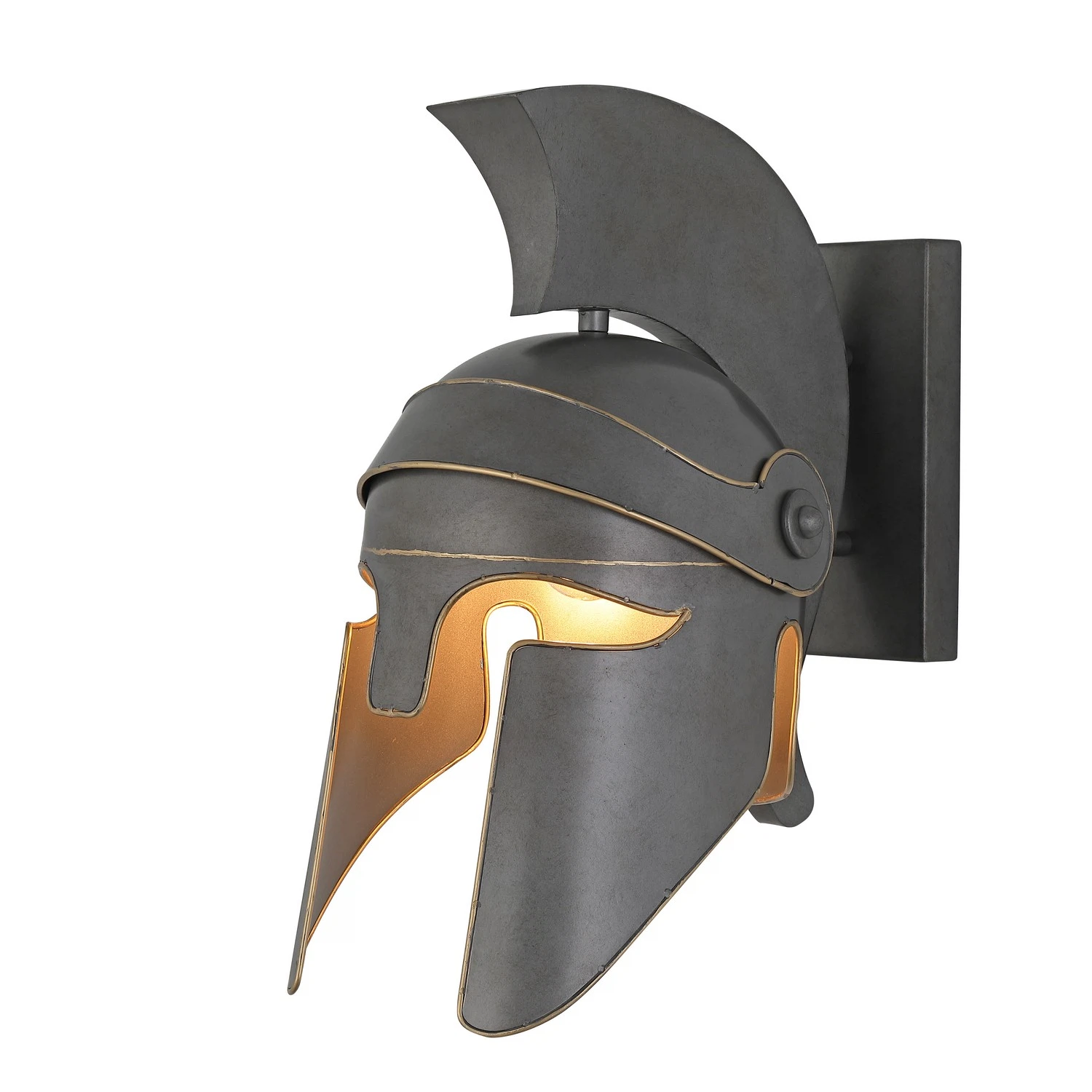 Изображение товара Настенный светильник Favourite Galea 2694-1W с уникальным дизайном в виде шлема гладиатора