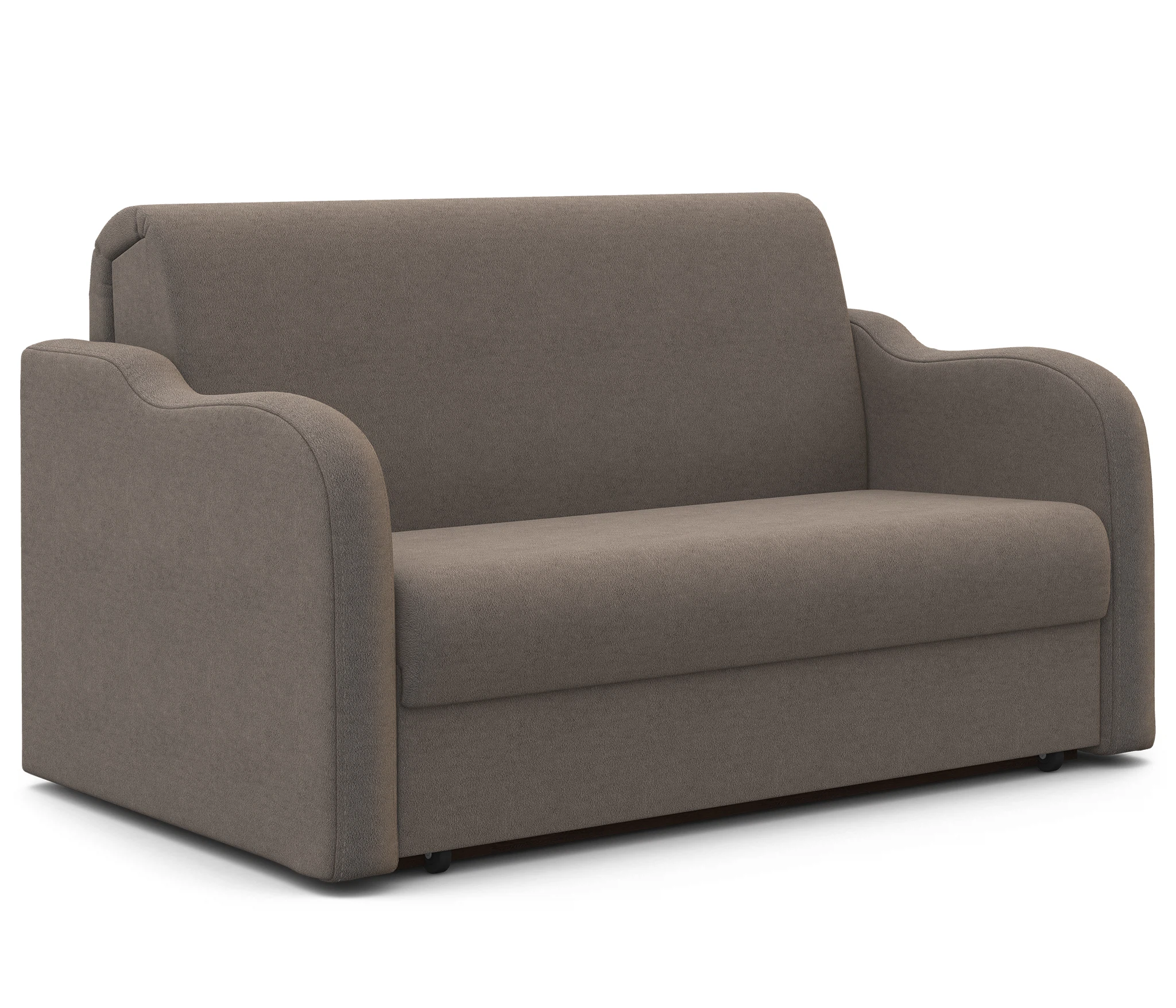 Изображение товара Диван-кровать Коломбо 140 велюр светло-коричневый