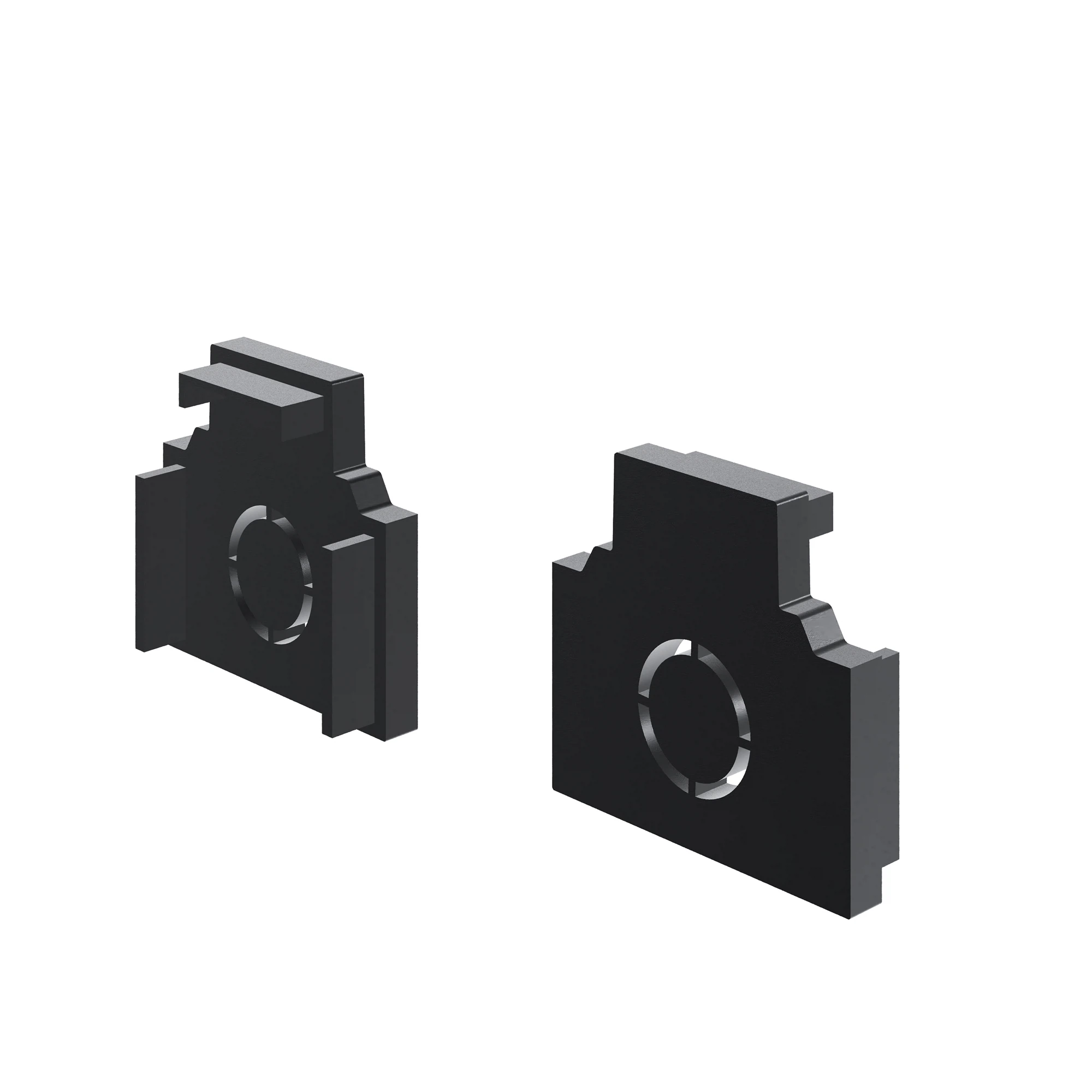 Изображение товара Заглушки для магнитной трековой системы Maytoni Technical Черные 2шт.