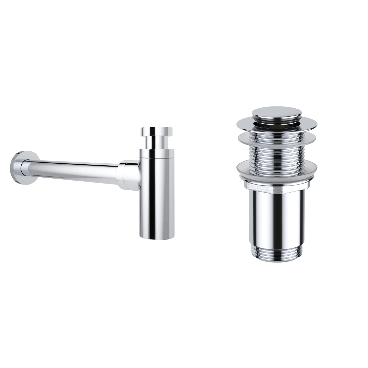 Изображение товара Сифон для раковины с донным клапаном  Wellsee  Drainage System, 182104002