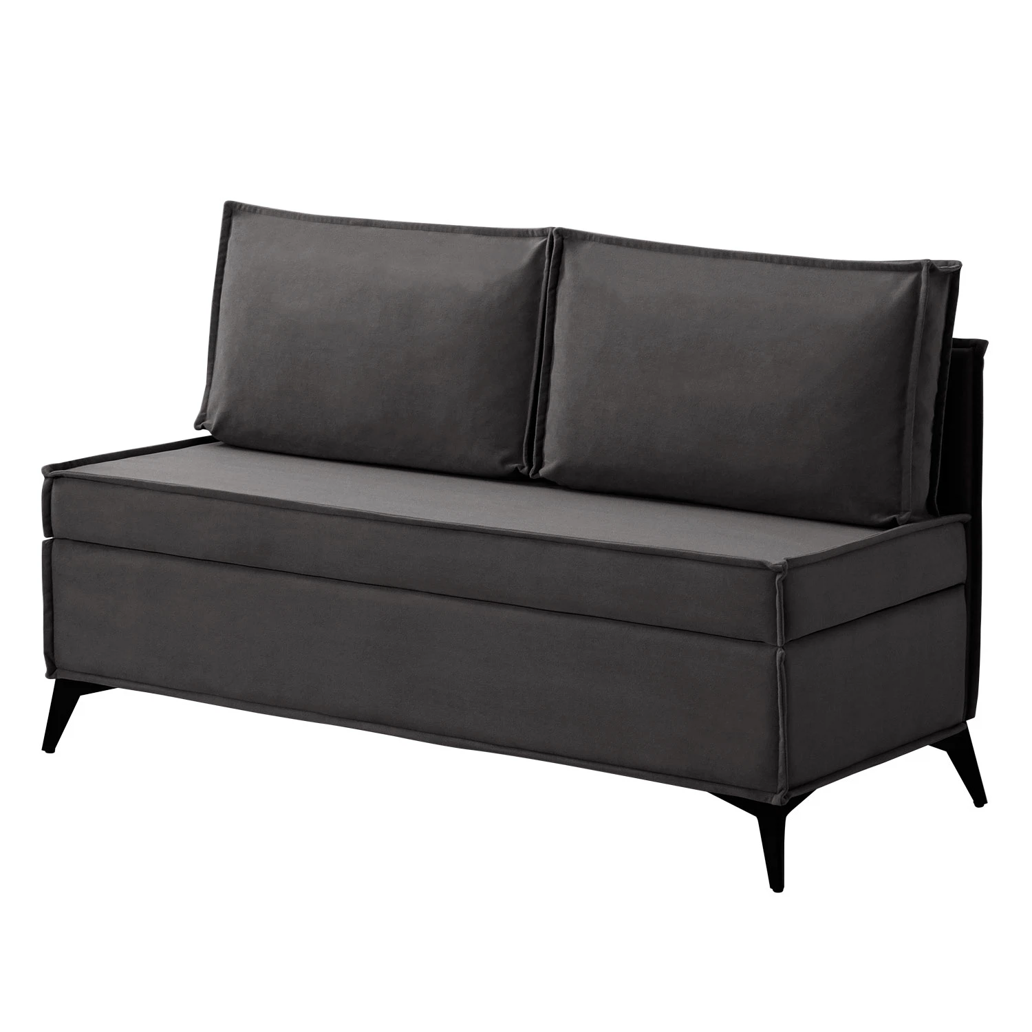 Изображение товара Диван кухонный NORTA Loft XS 1330х585х800 VIVALDI 37 (темно-серый)