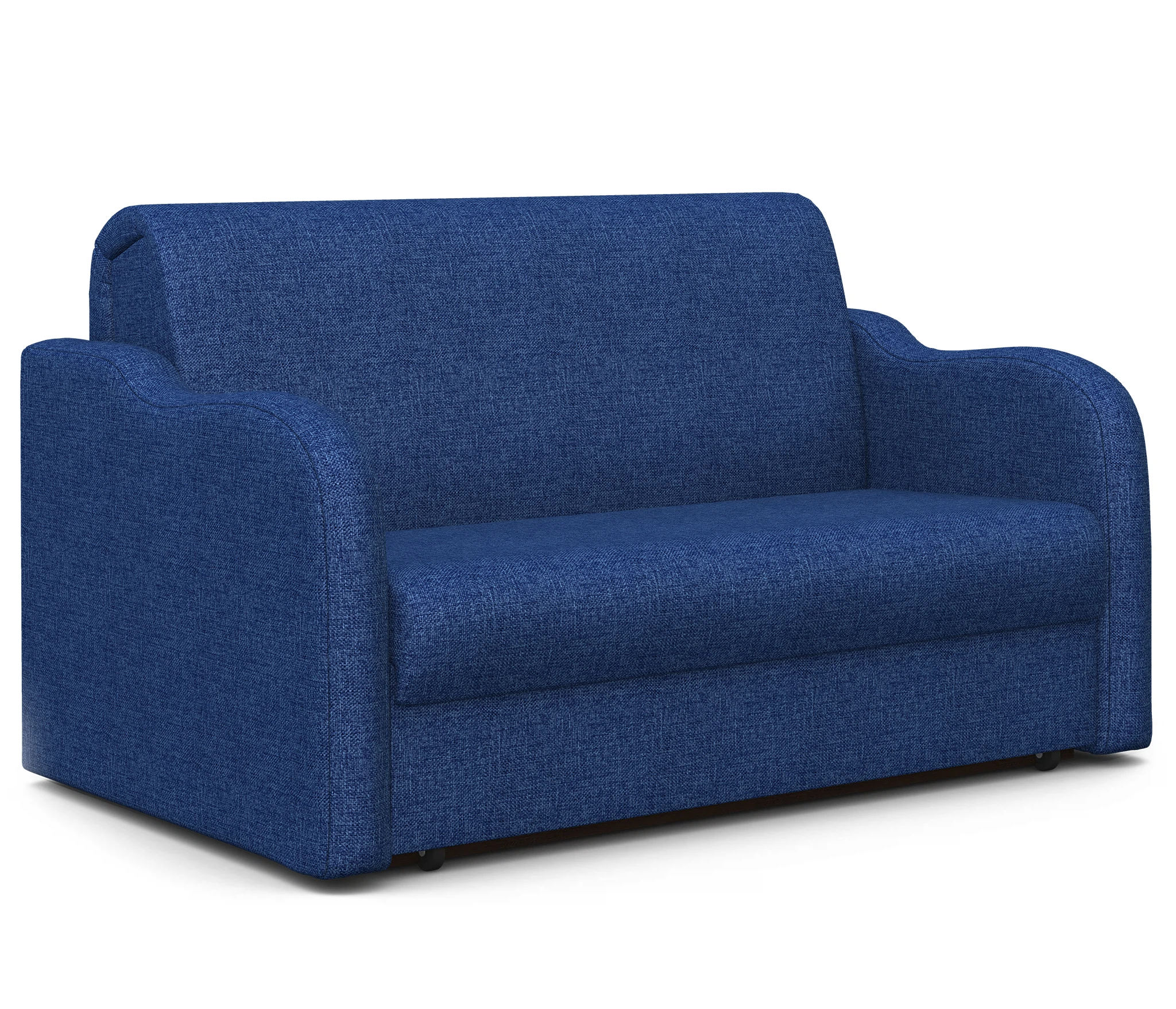 Изображение товара Диван-кровать Коломбо 100 рогожка синий