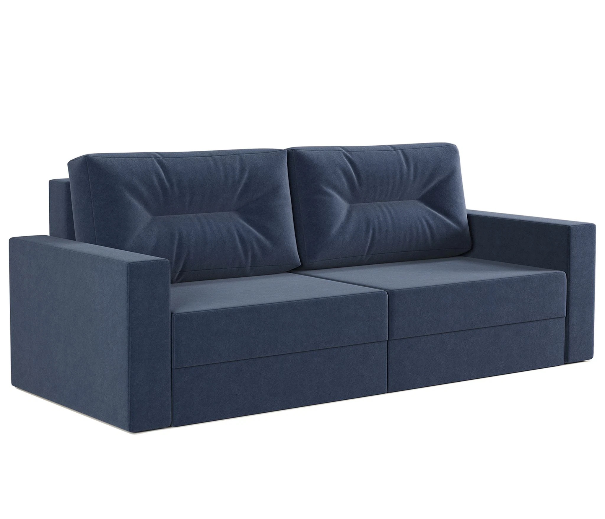 Изображение товара Диван-кровать Норд велюр Ультра миднайт