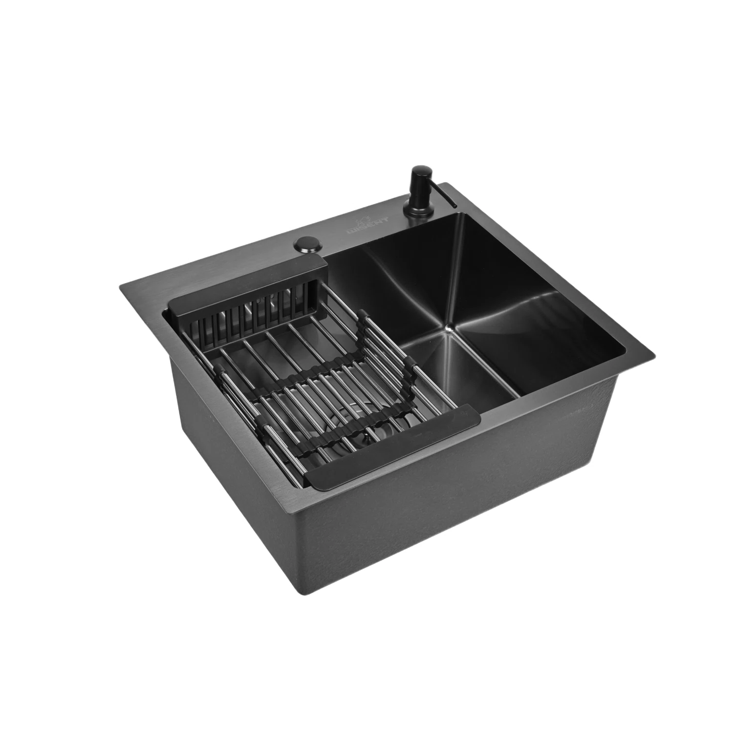 Изображение товара Мойка кухонная из нержавеющей стали SUS304 с PVD покрытием 50х44 см