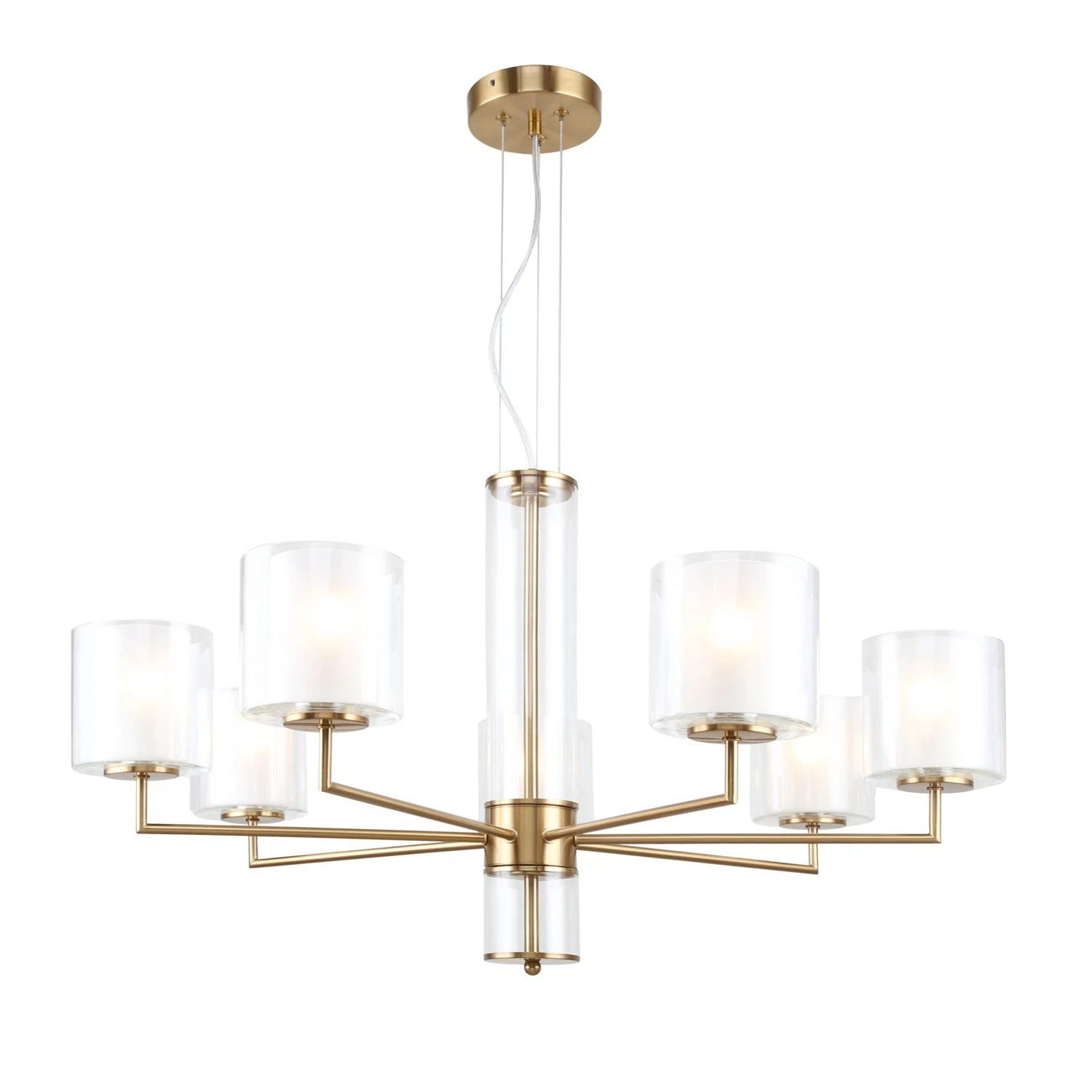 Изображение товара Подвесная люстра Favourite 4086-7P с 7 лампами Е14 современный дизайн