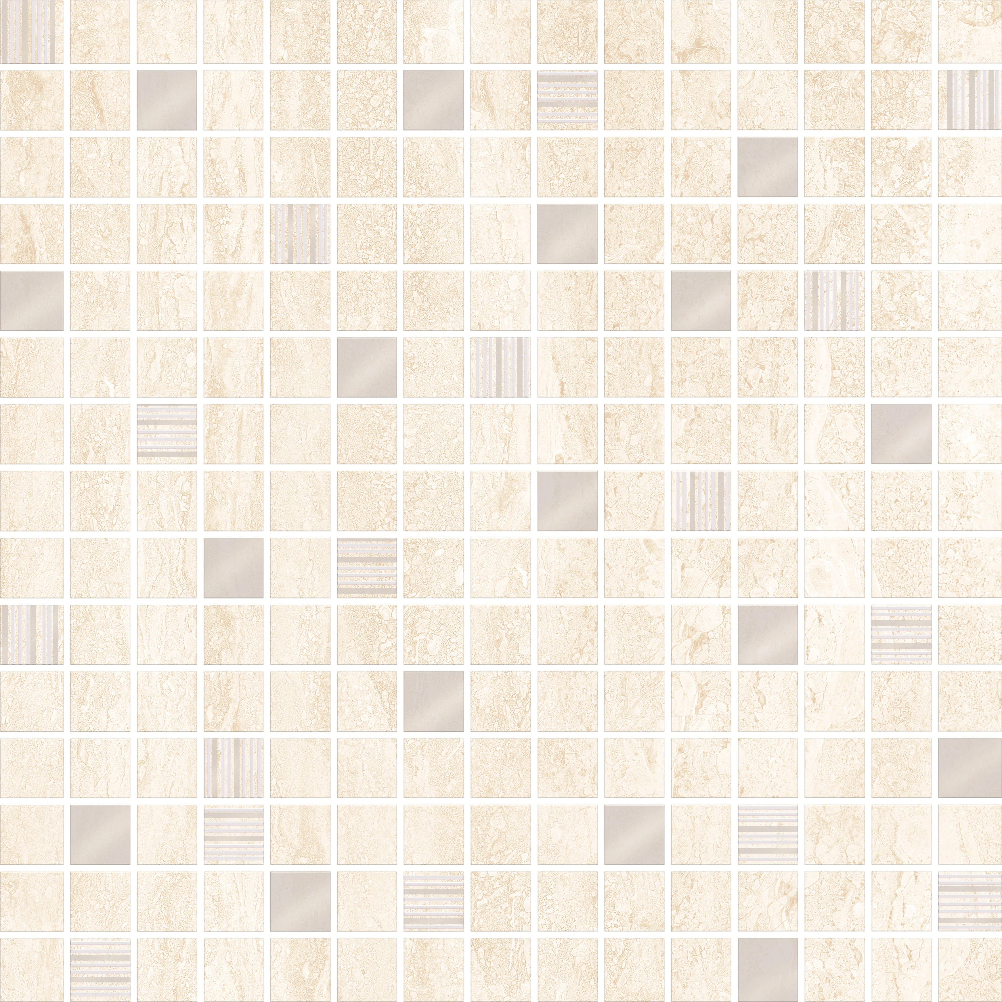 Изображение товара Керамическая мозаика Eurotile Lia 35 30x30 см серый для стен