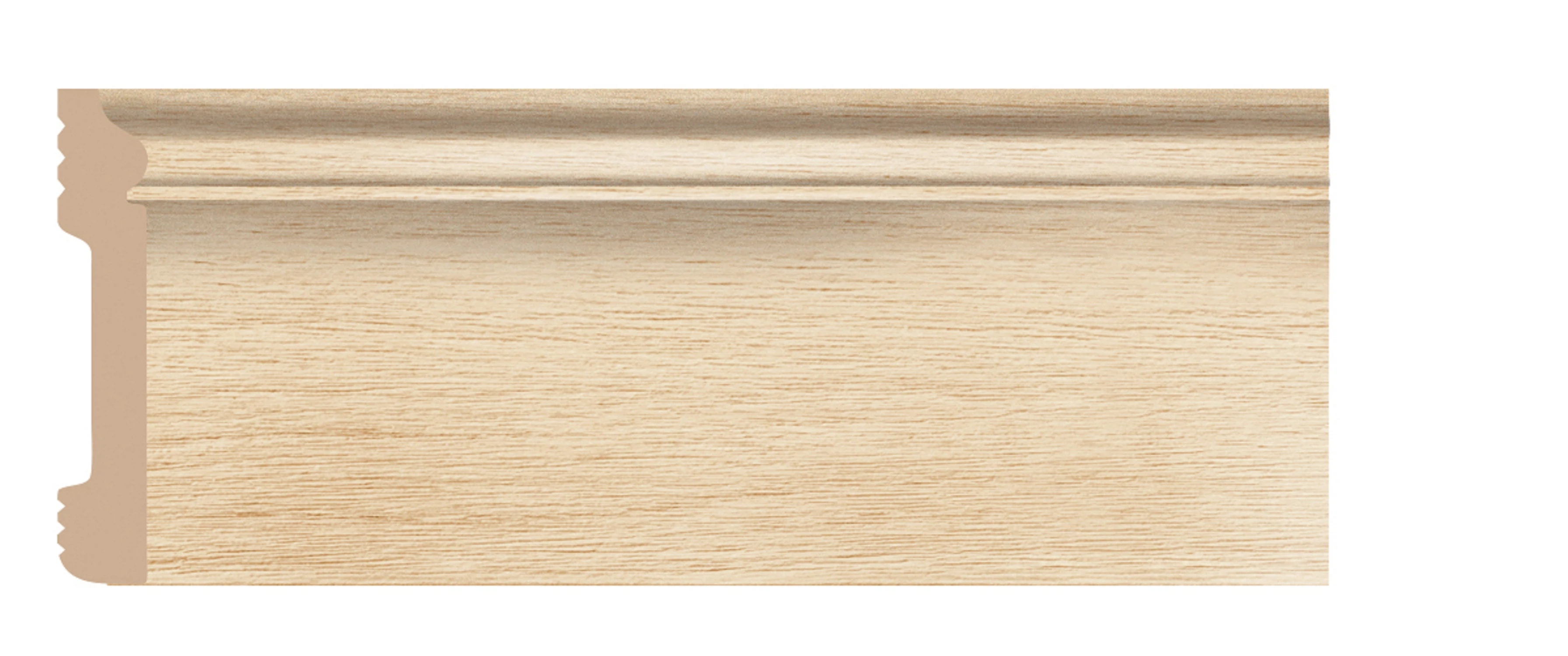 Изображение товара Плинтус напольный 79х13х2400 Золотой Песок из полистирола для интерьера
