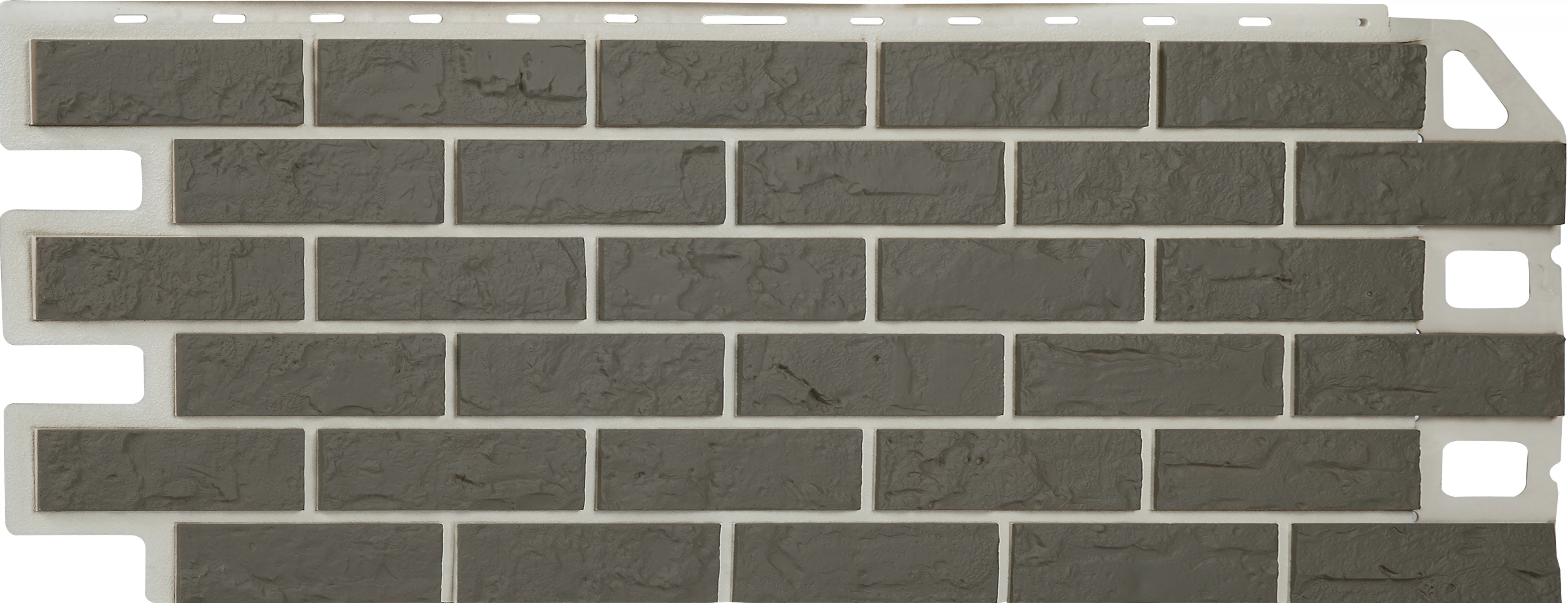 Изображение товара Панель Кирпич Рустикальный 04 1,11х0,45м цокольный сайдинг под кирпич