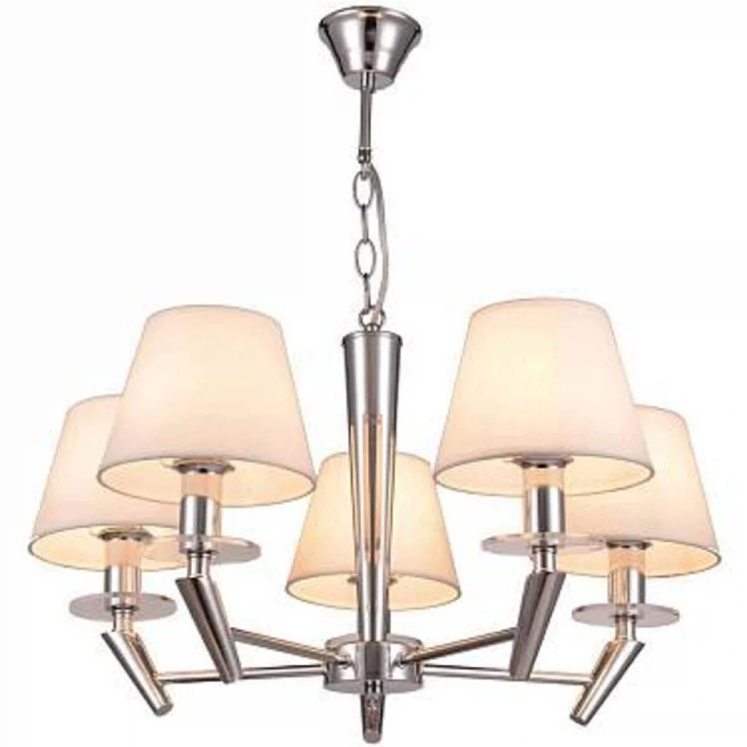 Изображение товара Люстра Freya Una FR5031PL-05CH современный дизайн с регулировкой высоты