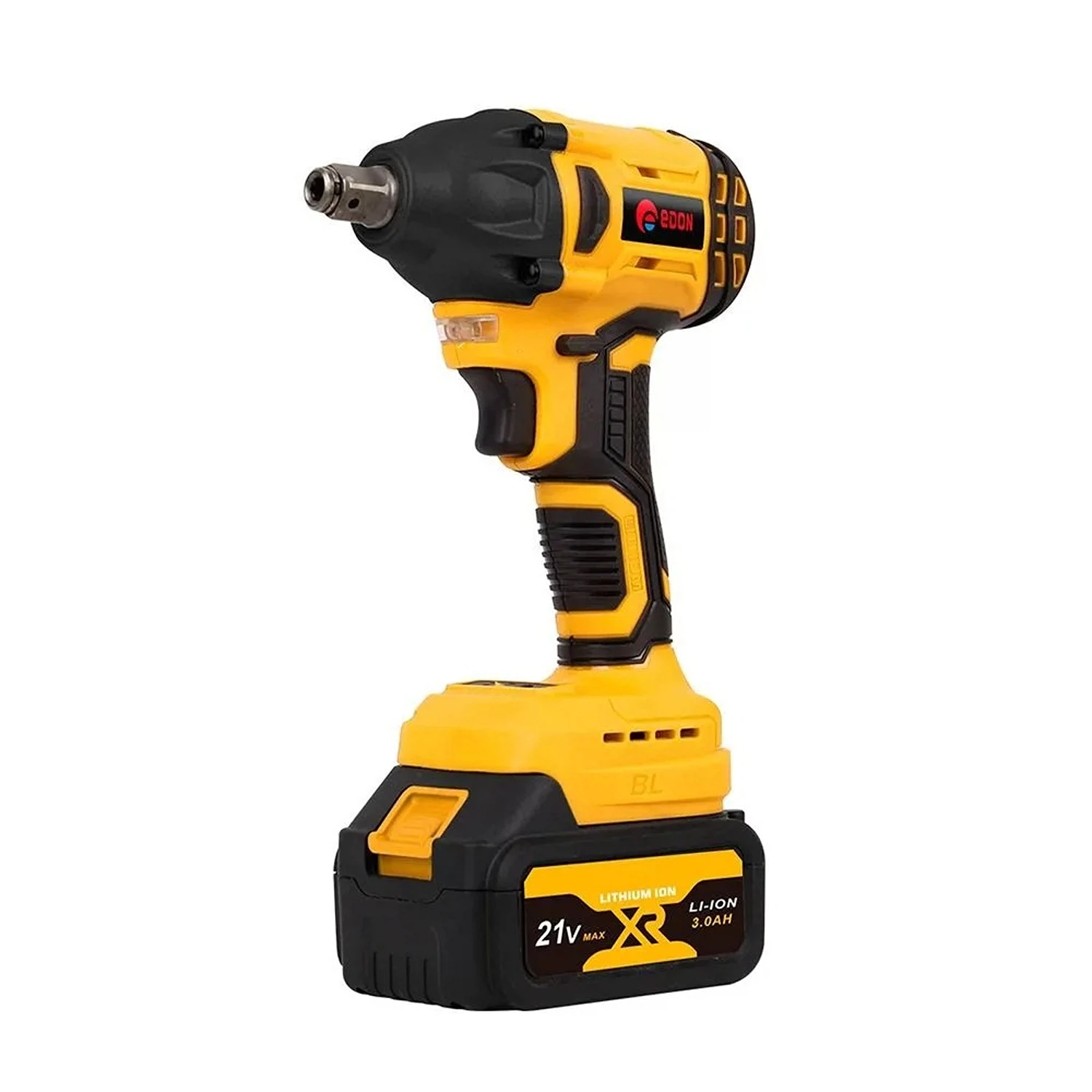 Изображение товара Аккумуляторный гайковерт Edon AAW-21/300BL с функцией удара и подсветкой