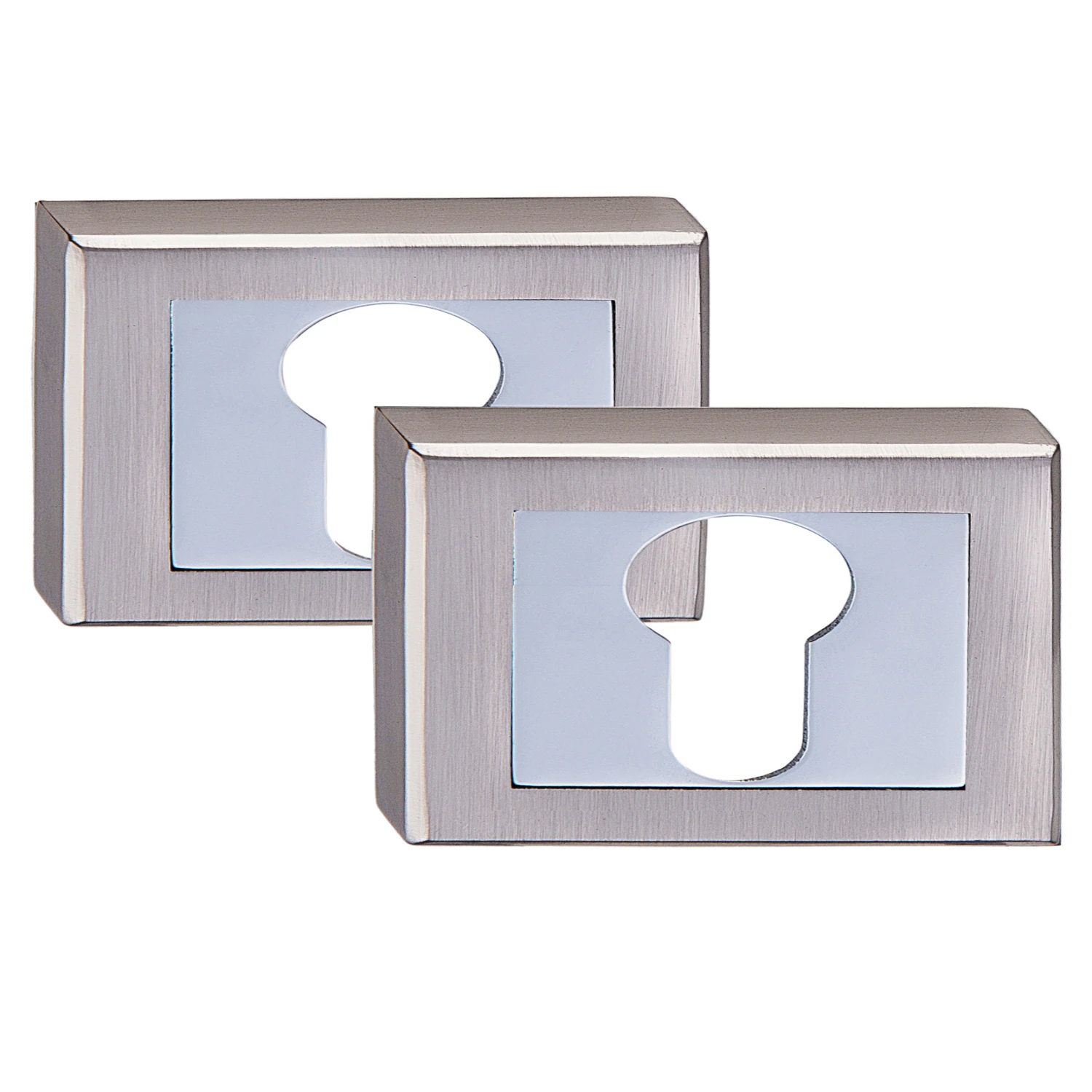 Изображение товара Ключевая накладка на цилиндр замка MELBAUER CLS HH, никель Изображение товара Ключевая накладка на цилиндр замка MELBAUER CLS HH, никель