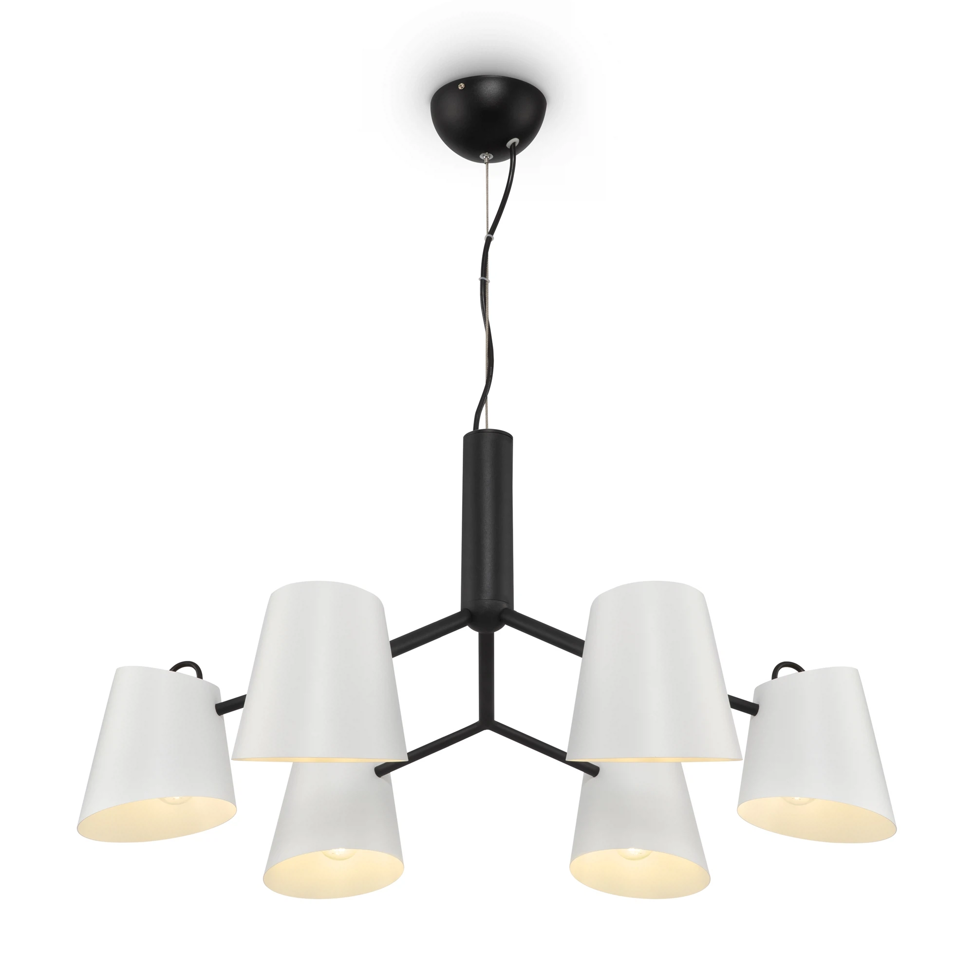 Изображение товара Подвесная люстра Freya Nordic FR5127PL-06B для современного интерьера 6 ламп