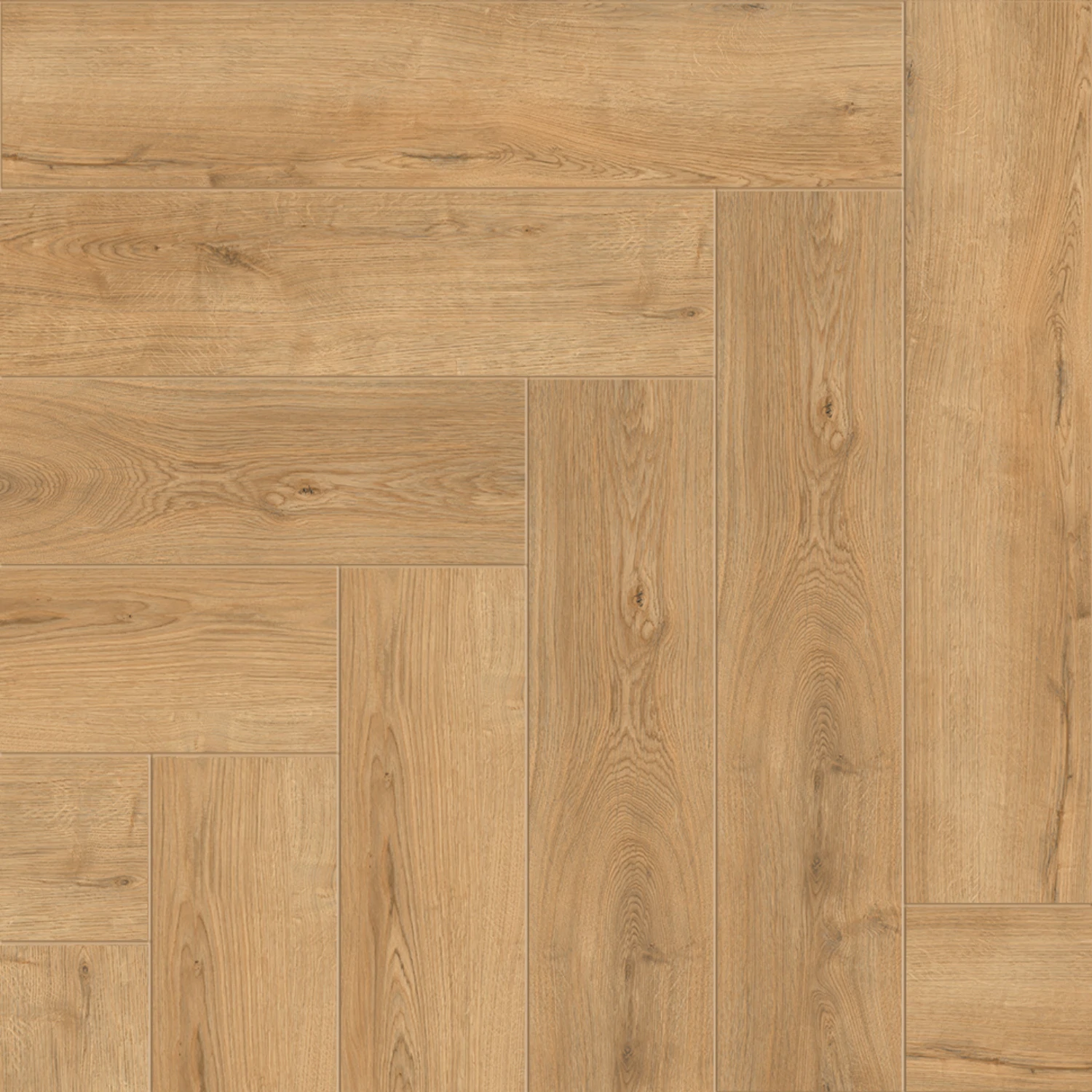 Изображение товара Каменно-полимерная плитка (SPC) Natisston UNIQUE 5004-10 ёлка Varm (600 х 125 х 4), площадью 1,95 м2