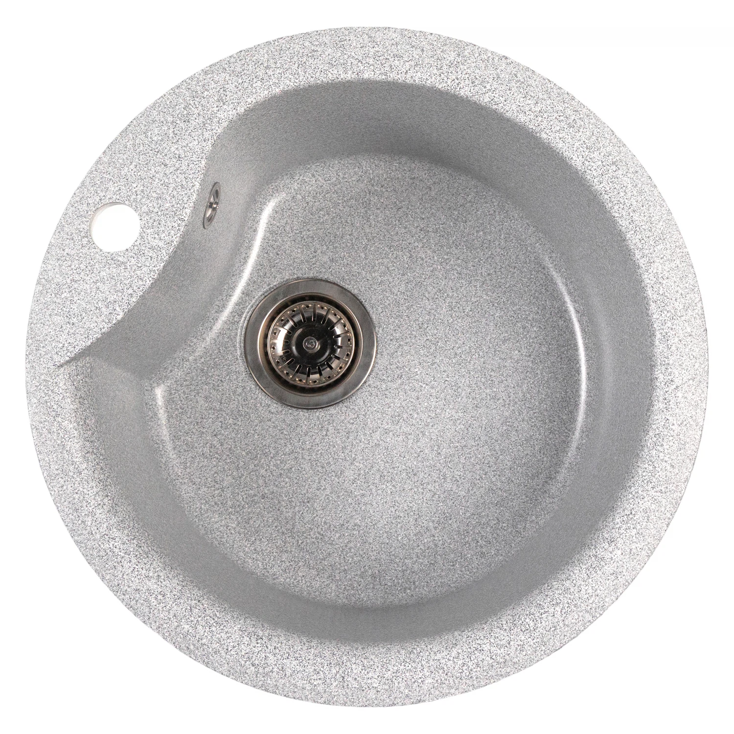 Изображение товара Мойка ML-GMS101 СТАНДАРТ круглая из искусственного мрамора серый 480 мм