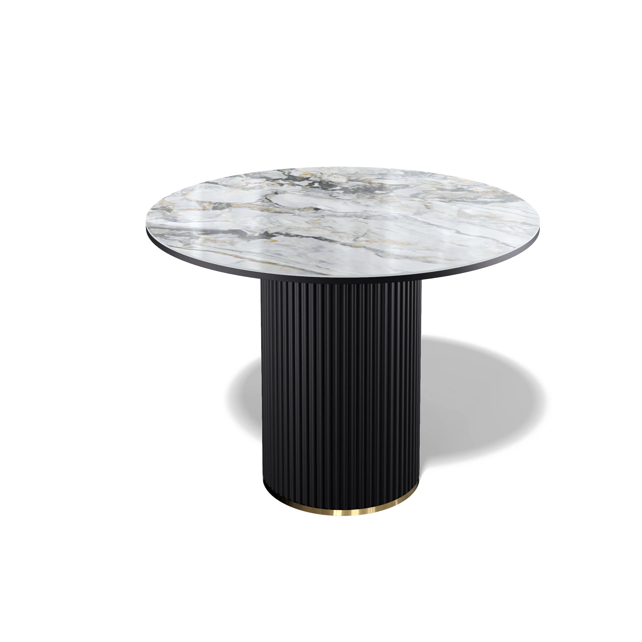 Изображение товара Стол Kenner LD1000, черный, керамика гранит арктический