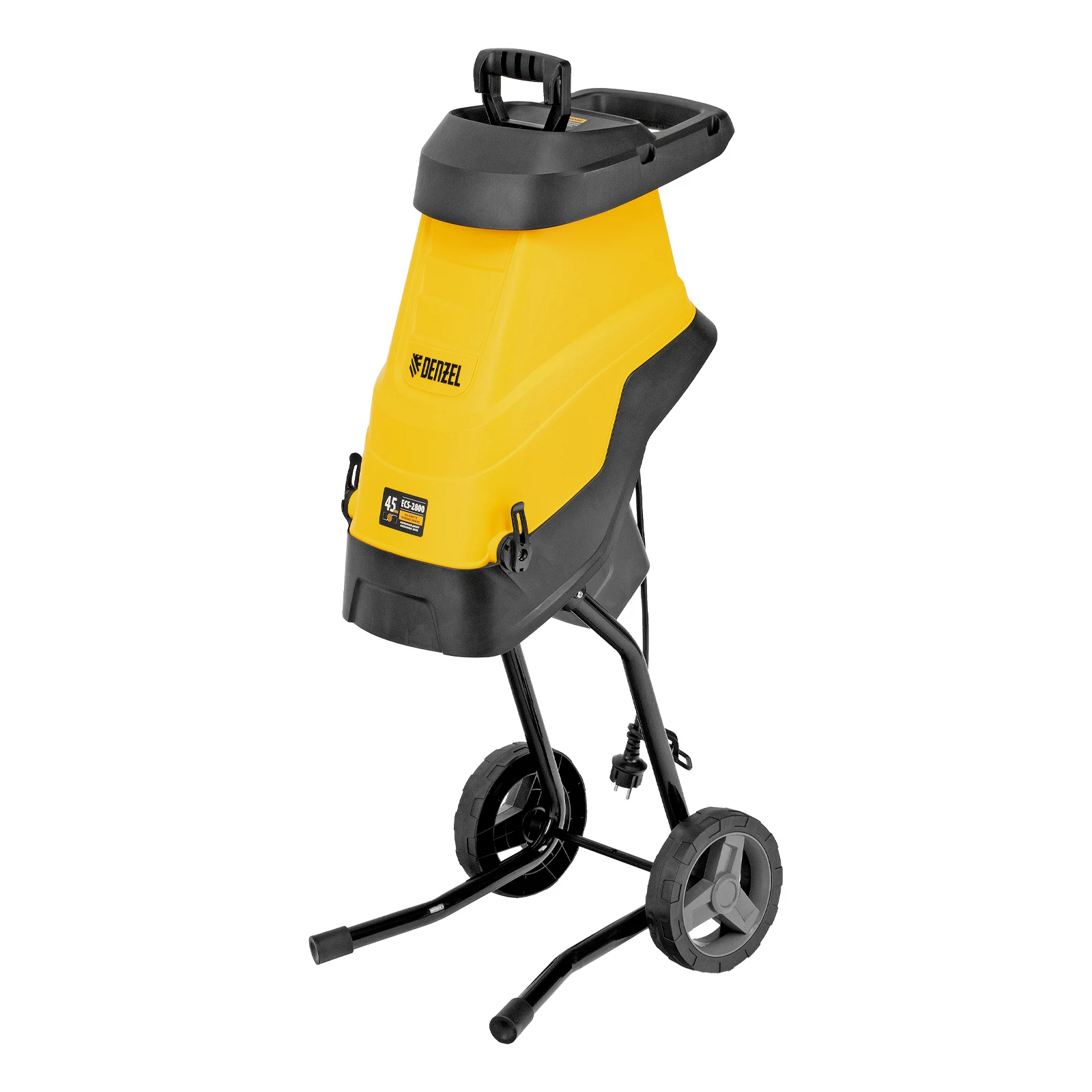 Изображение товара Измельчитель садовый электрический ECS-2800, 2800 Вт, 45 мм, Denzel 59715