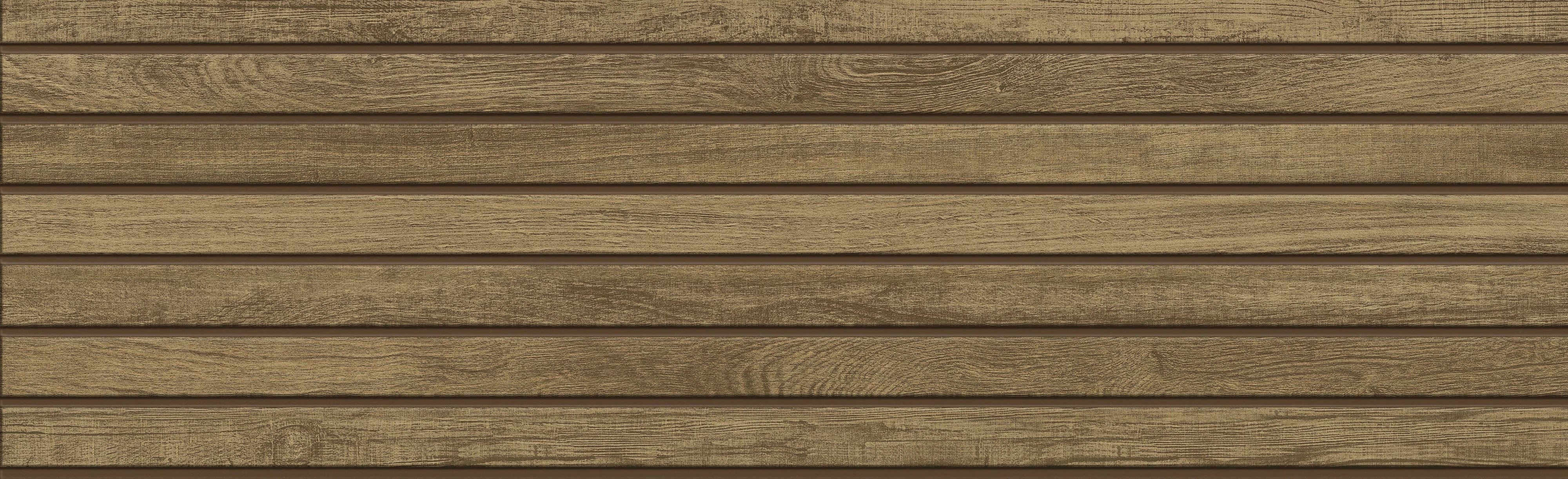 Изображение товара Керамическая настенная плитка Eurotile 753 Lexington коричневая 100x33 см
