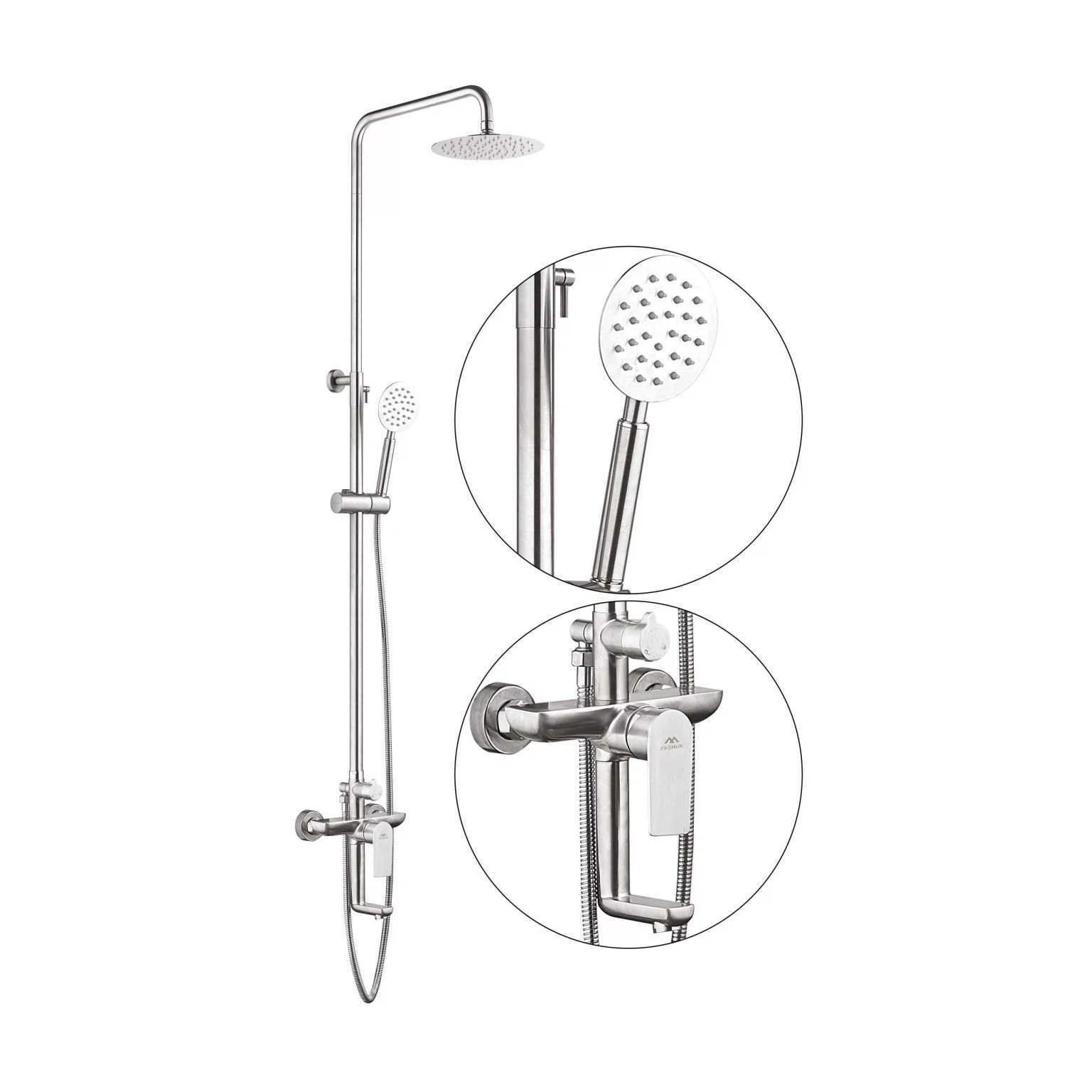 Изображение товара Душевая система Fashun A52419 Комплект наружного монтажа