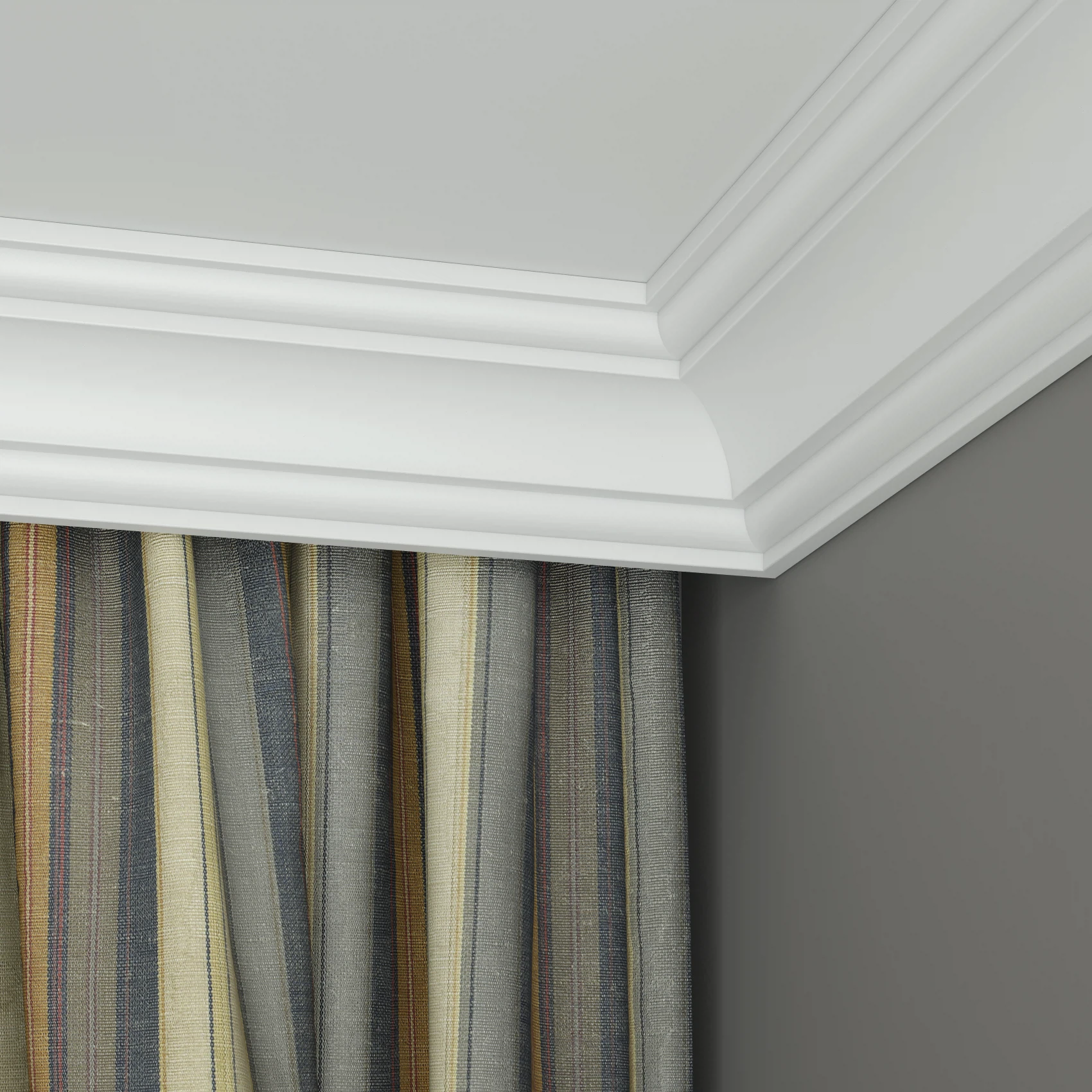 Изображение товара Карниз Ultrawood арт. CR 0018 i (2000 х 76 х 76 мм)