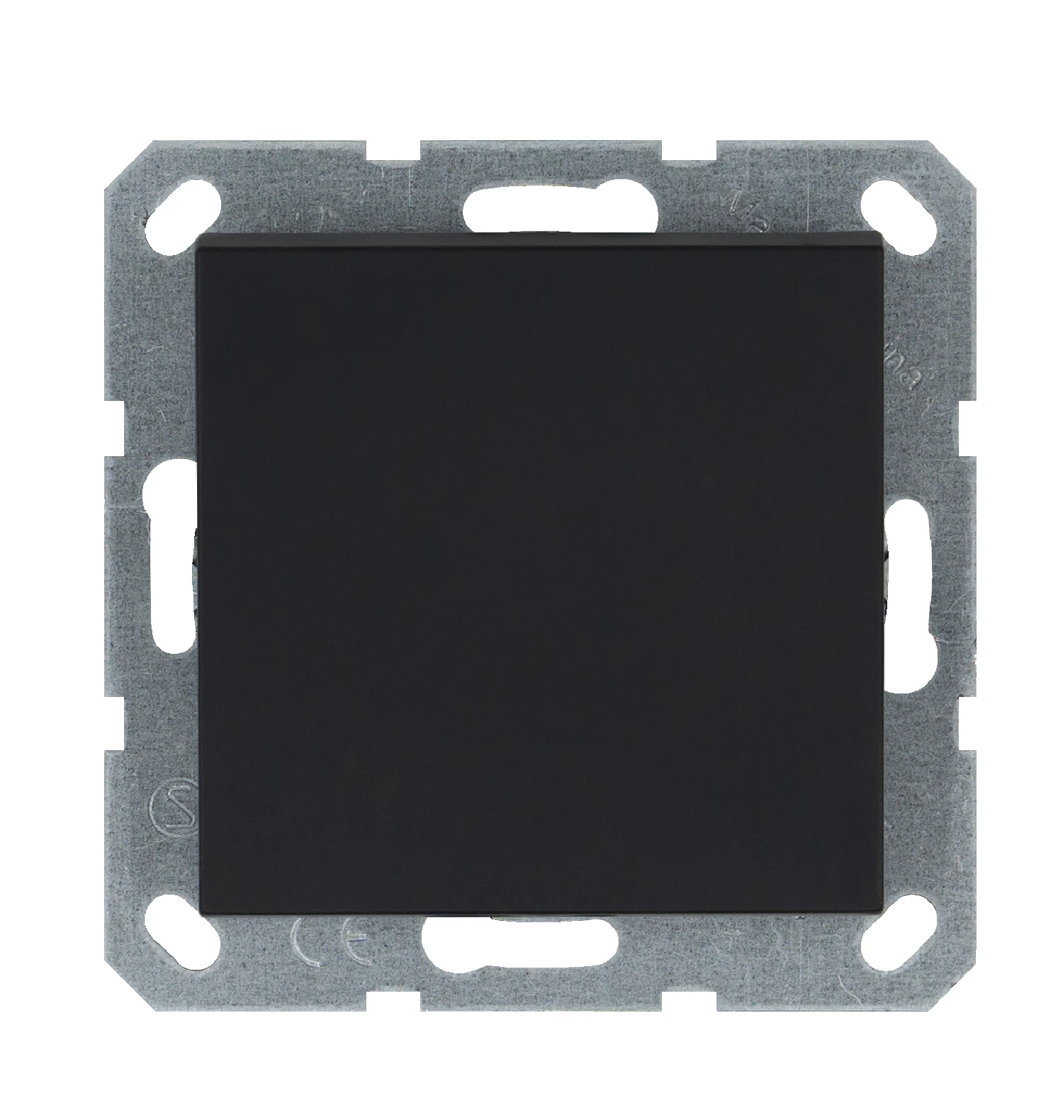 Изображение товара Кнопочный выключатель Jasmart G черный матовый 10A 250V