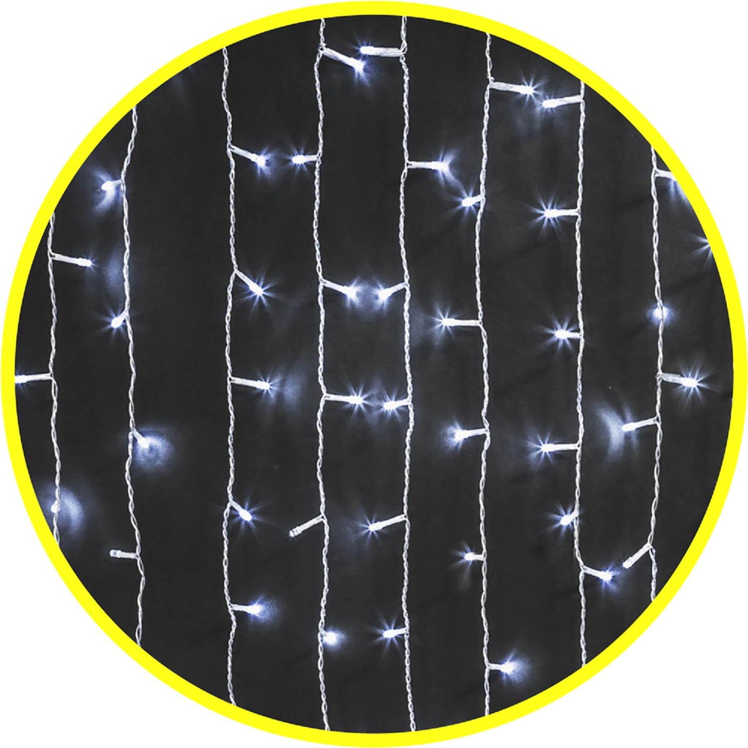 Изображение товара Уличная водопадная гирлянда Navigator 93 665 для оформления фасадов и праздников