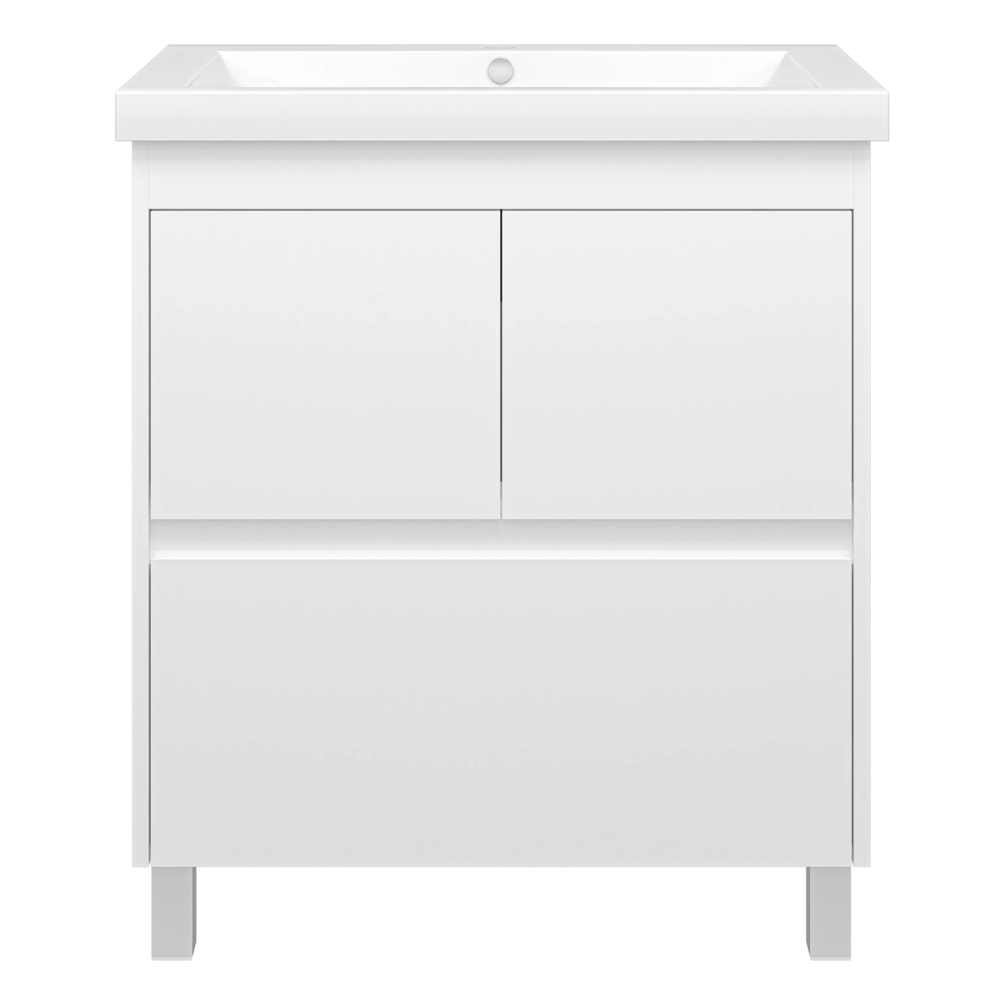 Изображение товара Тумба Алиса 75 с раковиной для ванной комнаты Misty