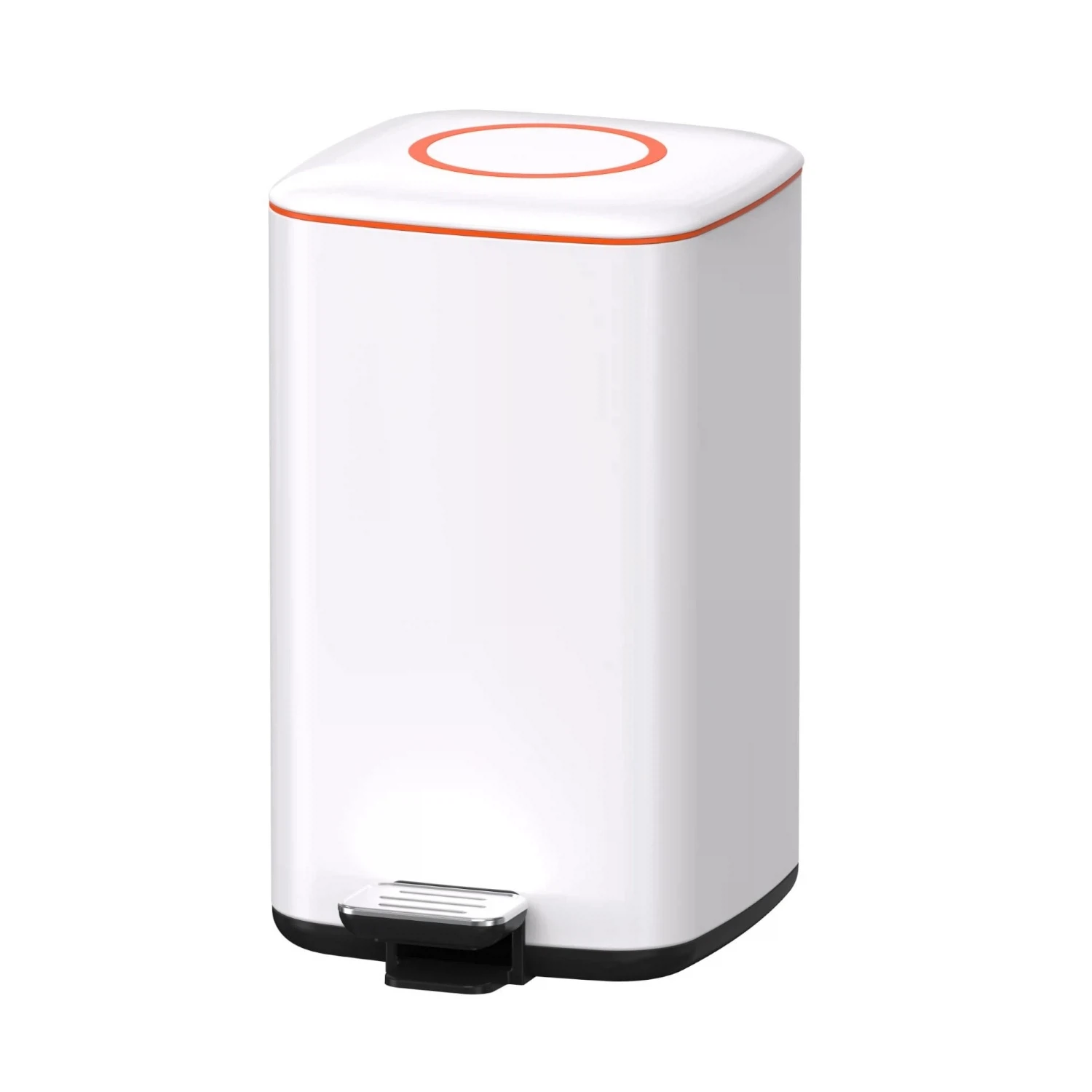 Изображение товара Ведро JAVA S-888-12W для мусора с микролифтом 12 л