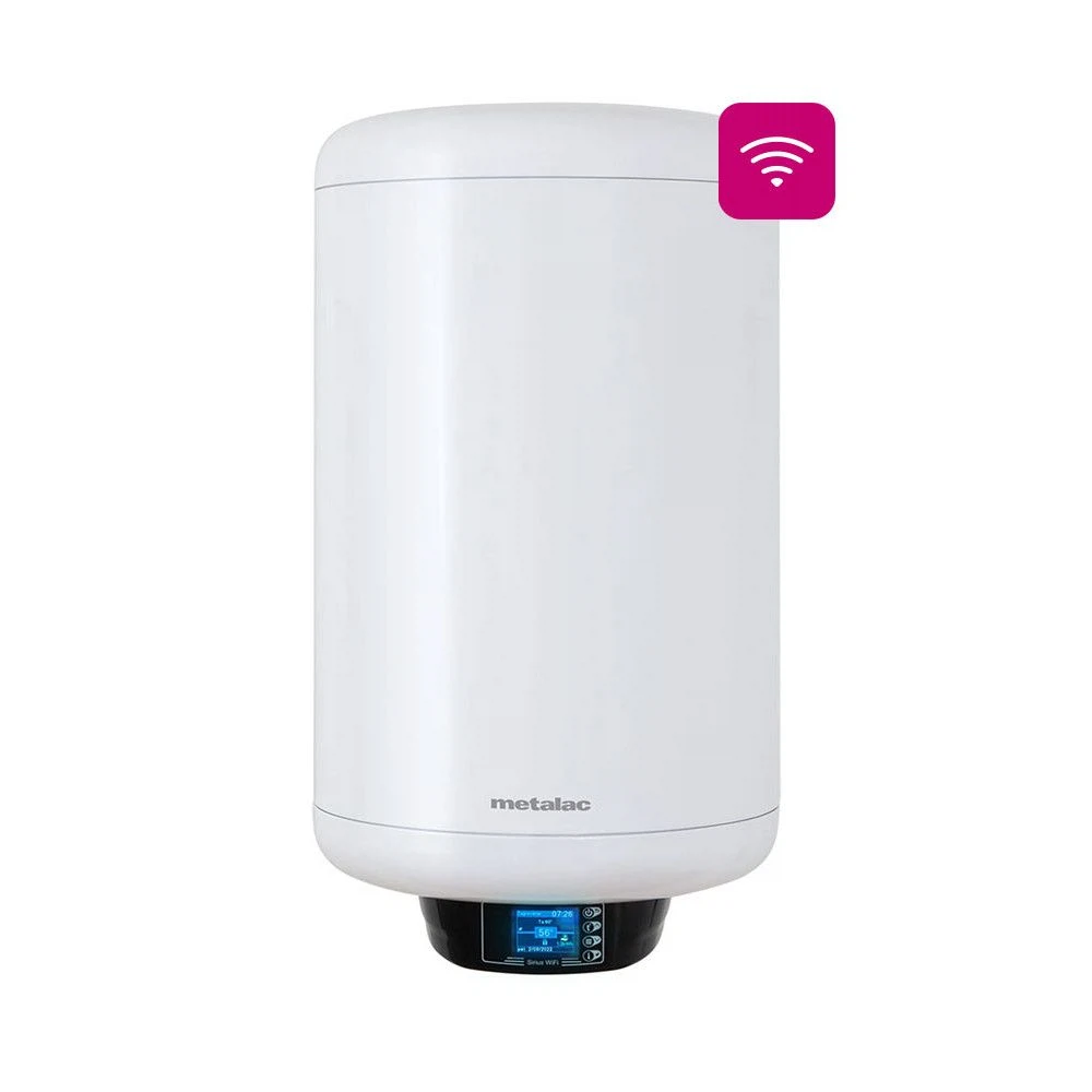 Изображение товара Электрический накопительный водонагреватель Sirius MB P50 W 50 л с Wi-Fi и электронным управлением