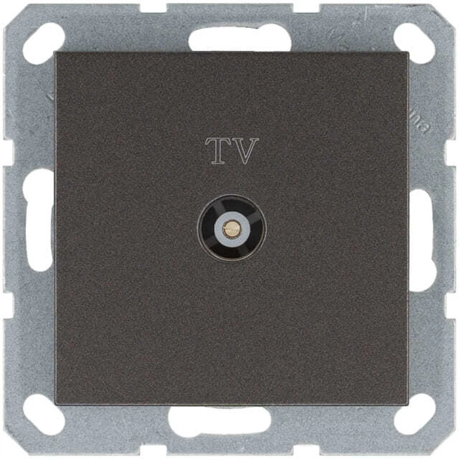 Изображение товара Розетка TV проходная Jasmart G Мокко