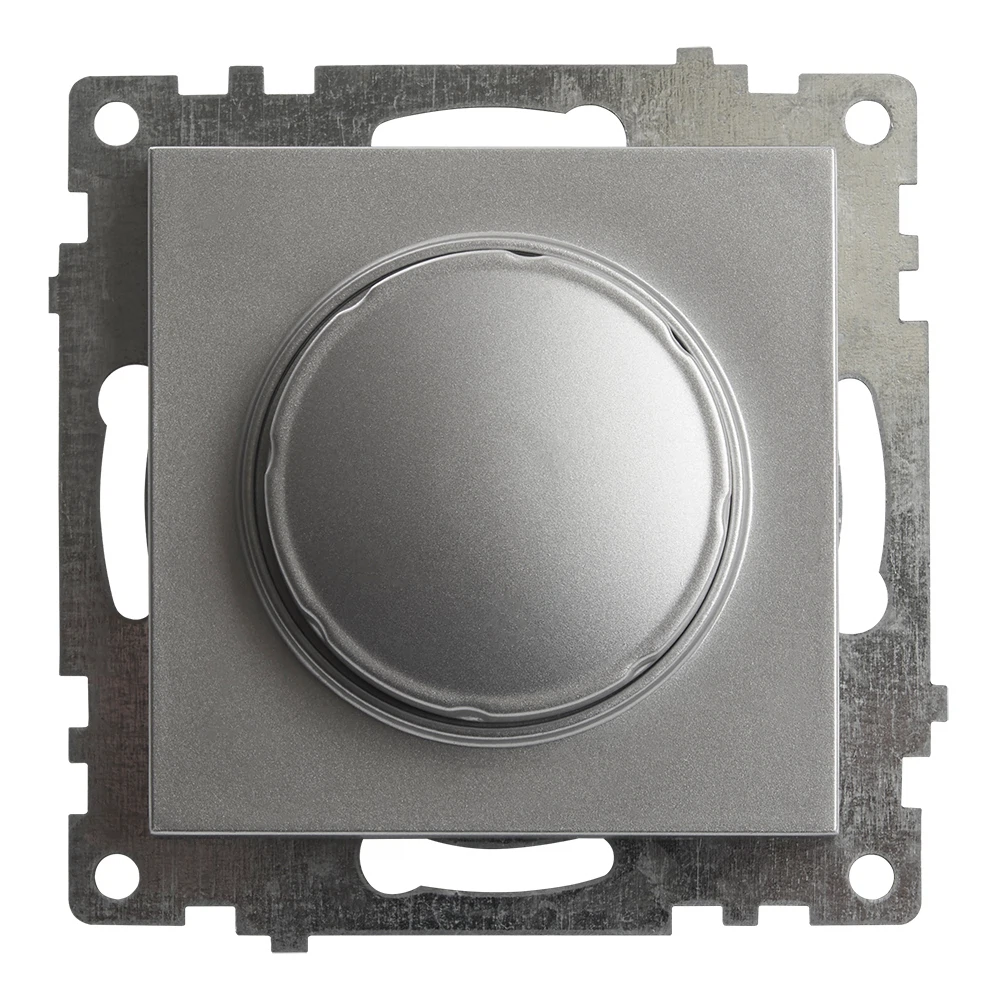Изображение товара Выключатель диммирующий TRIAC(механизм), STEKKER GLS10-7106-03, 250V, 500W, серия Катрин, серебро Изображение товара Выключатель диммирующий TRIAC(механизм), STEKKER GLS10-7106-03, 250V, 500W, серия Катрин, серебро