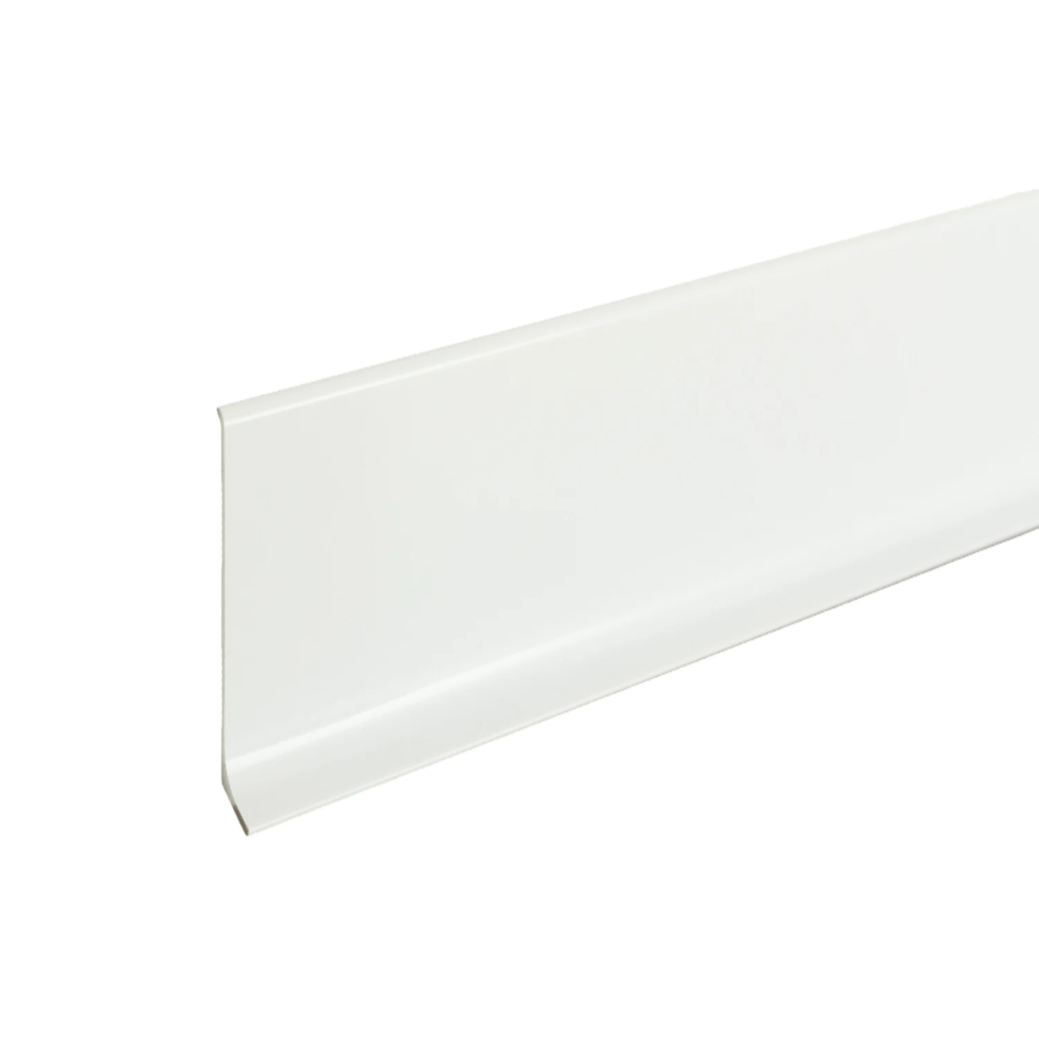 Изображение товара Алюминиевый плинтус Волшебная Палочка 60 мм 3 м белый глянец