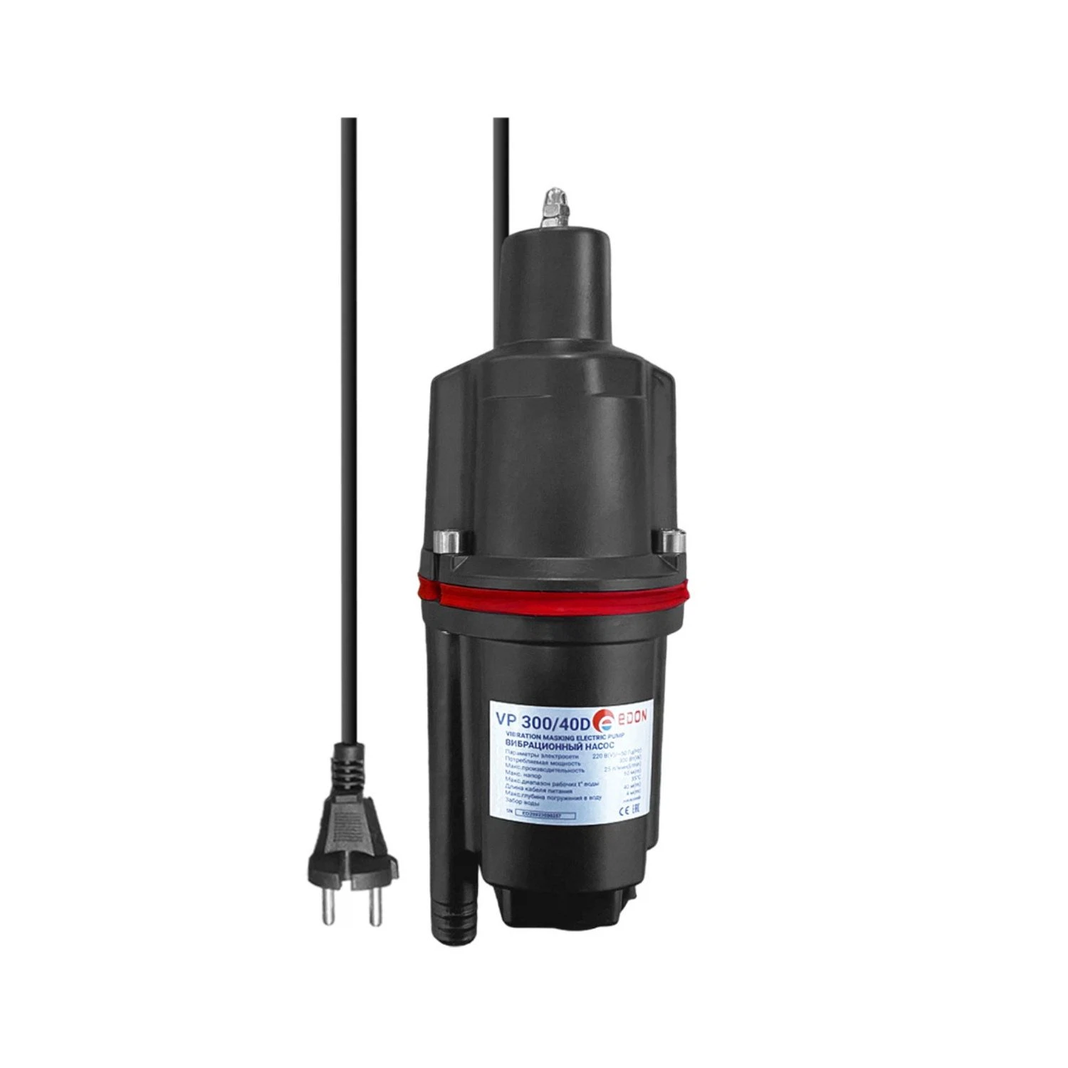 Изображение товара Насос вибрационный EDON VP 300/40D винтовой