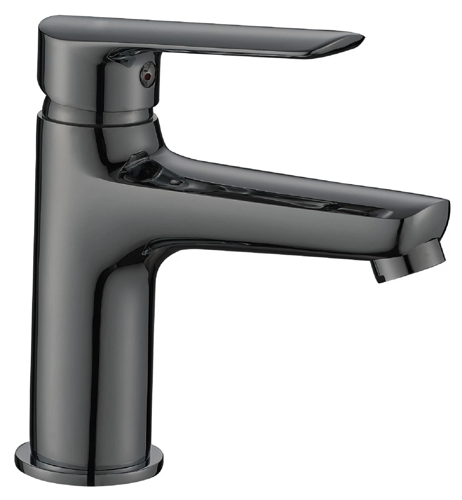 Изображение товара Смеситель Lagos Gun Metal с керамическим картриджом для умывальника