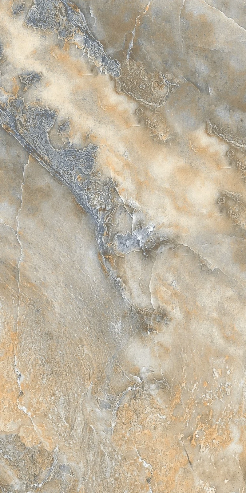 Изображение товара Керамогранит Realistik Riyadh Gold Polished 60x120 см глянцевый