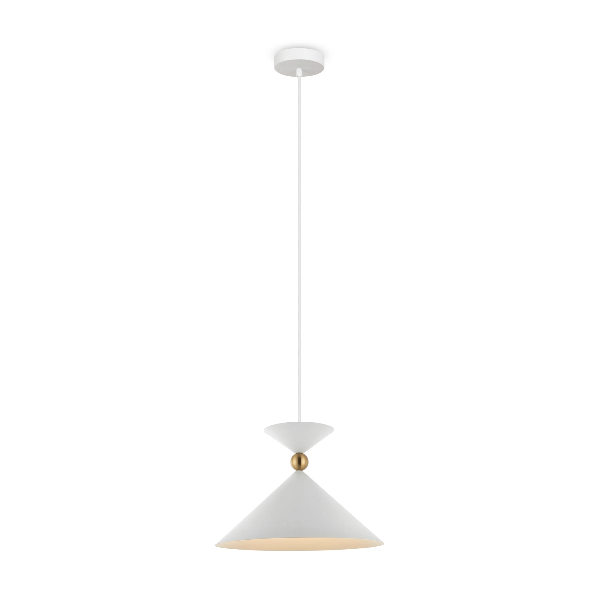 Изображение товара Подвесной светильник Freya MOTH FR5392PL-01W1, белый, металл, E27
