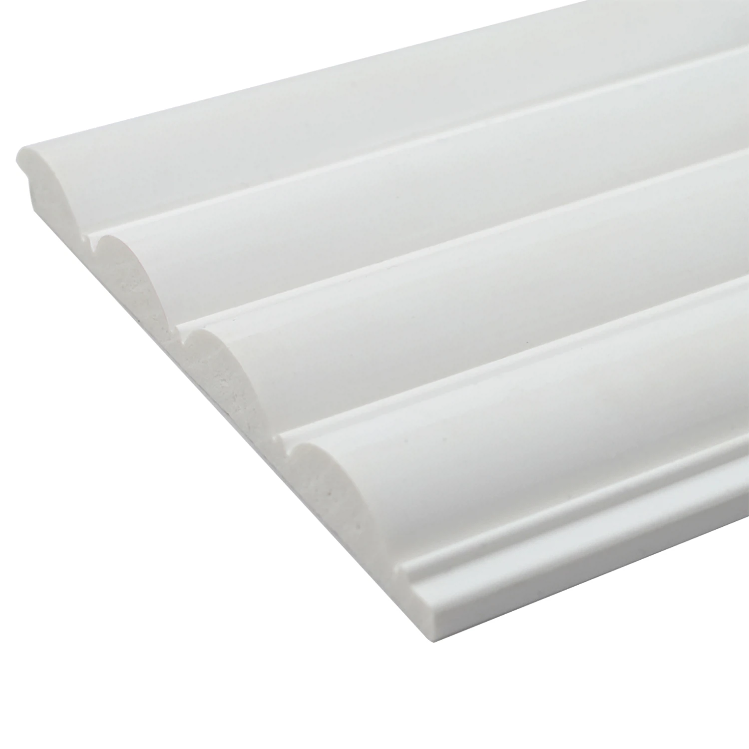 Изображение товара Панели 3D RAIL EAST из вспененного полистирола белого цвета 2700х120х12 мм