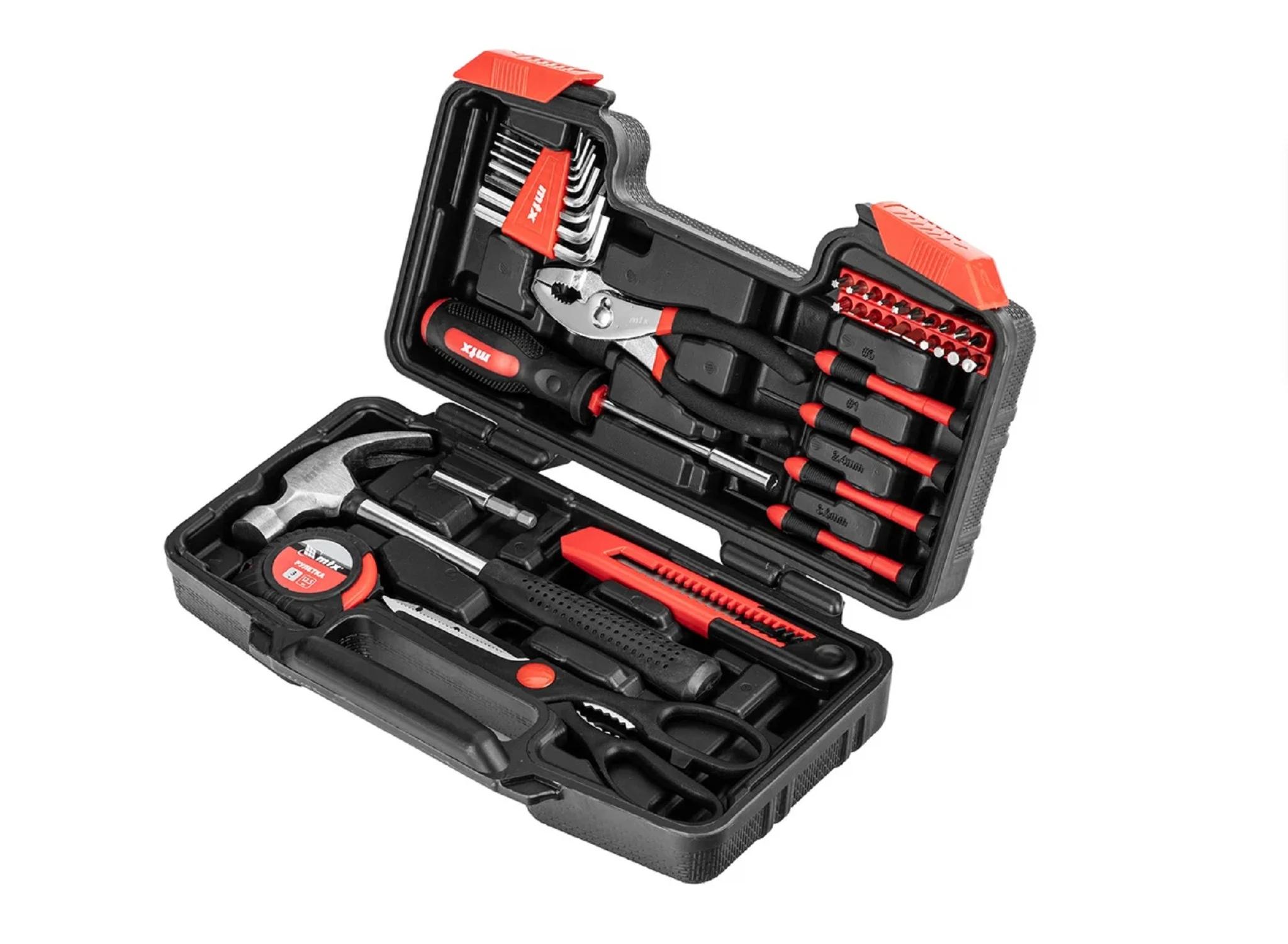 Изображение товара Набор инструментов, пластиковый кейс, 39 предметов, MTX 13423
